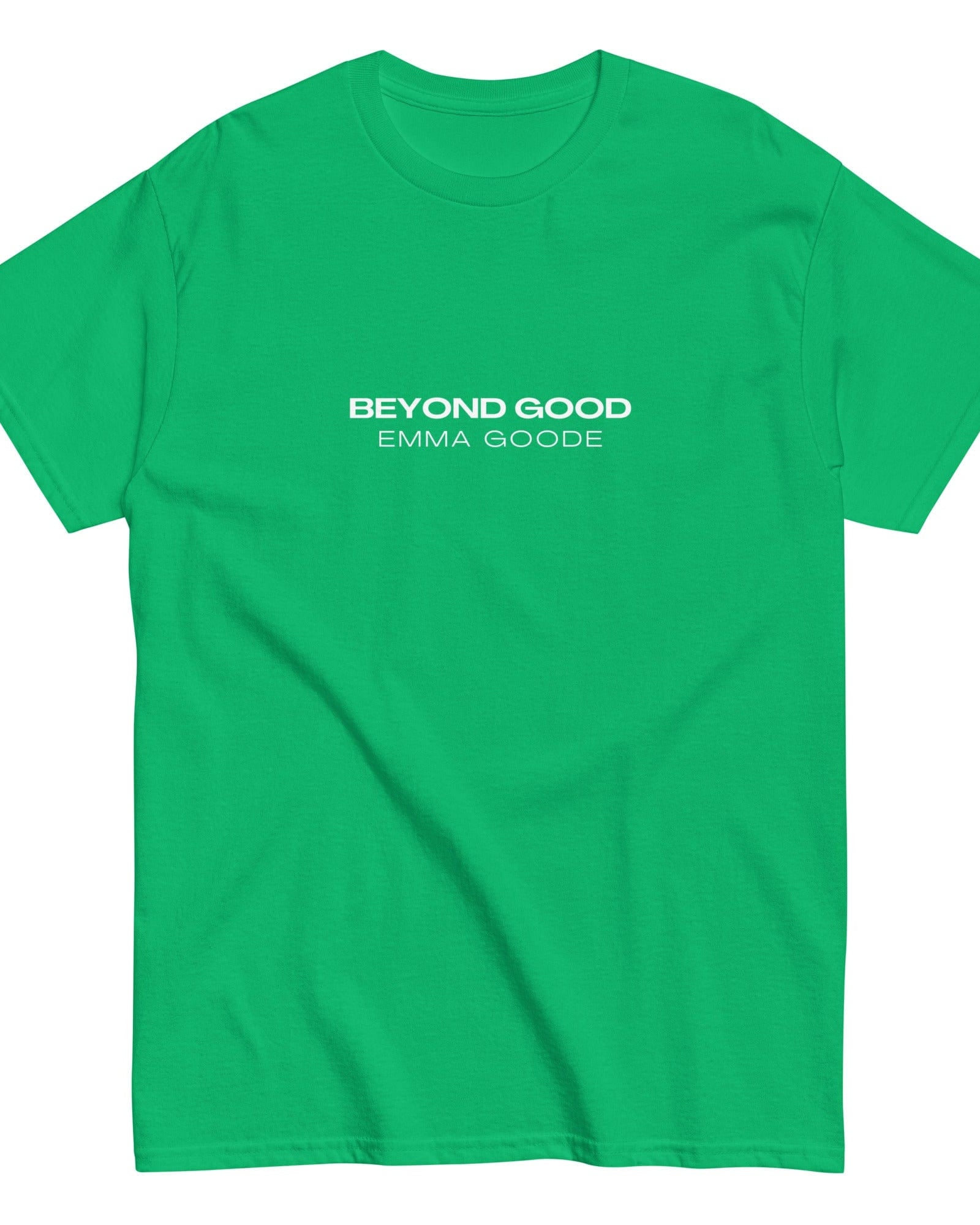 Jolly & Goode Shirts & Tops Irish Green / S Beyond Good Emma Goode Heavyweight Cotton Tee Cheeky British Style