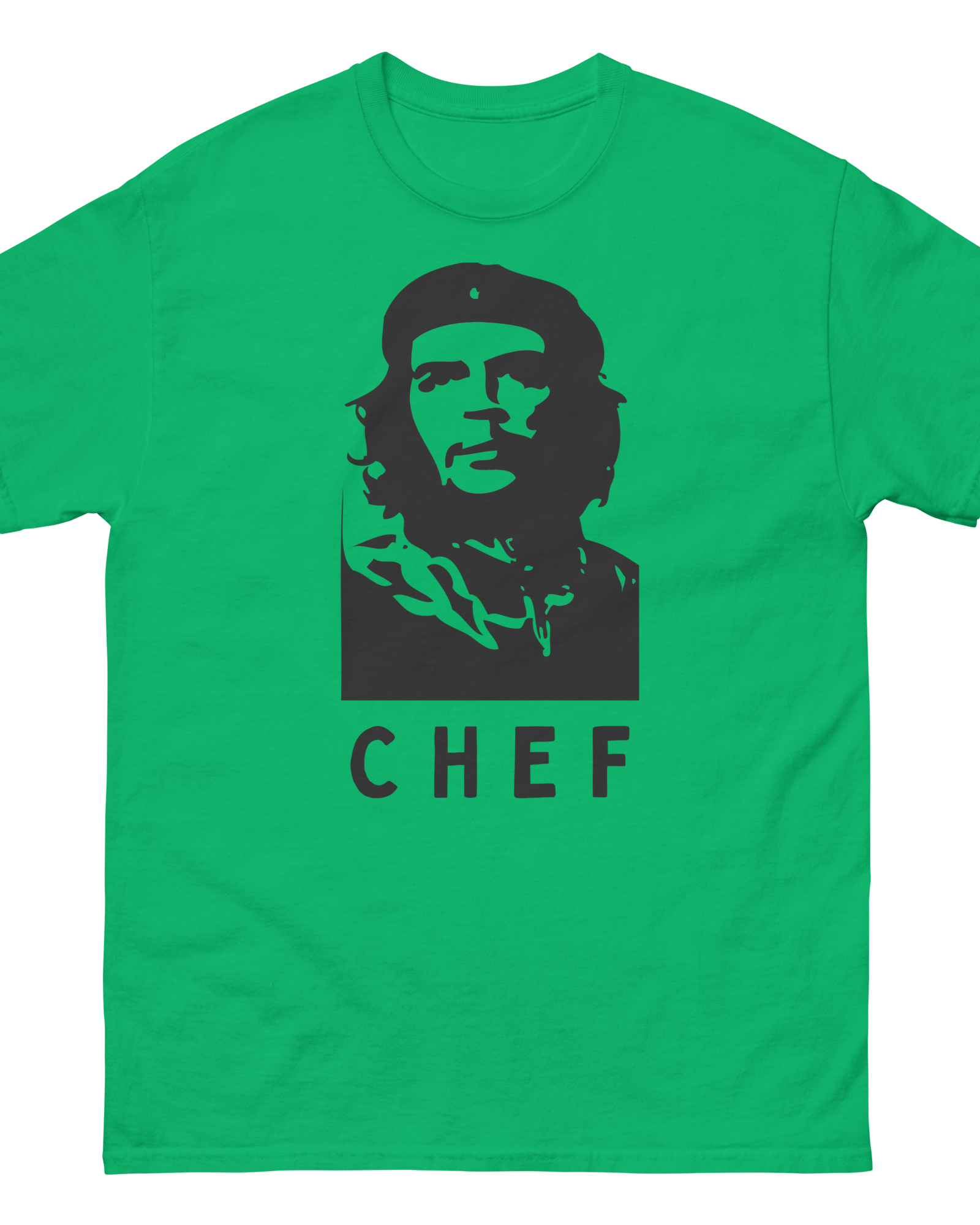 Jolly & Goode Shirts & Tops Irish Green / S Chef T-shirt | Men's Heavyweight Cotton Tee Cheeky British Style