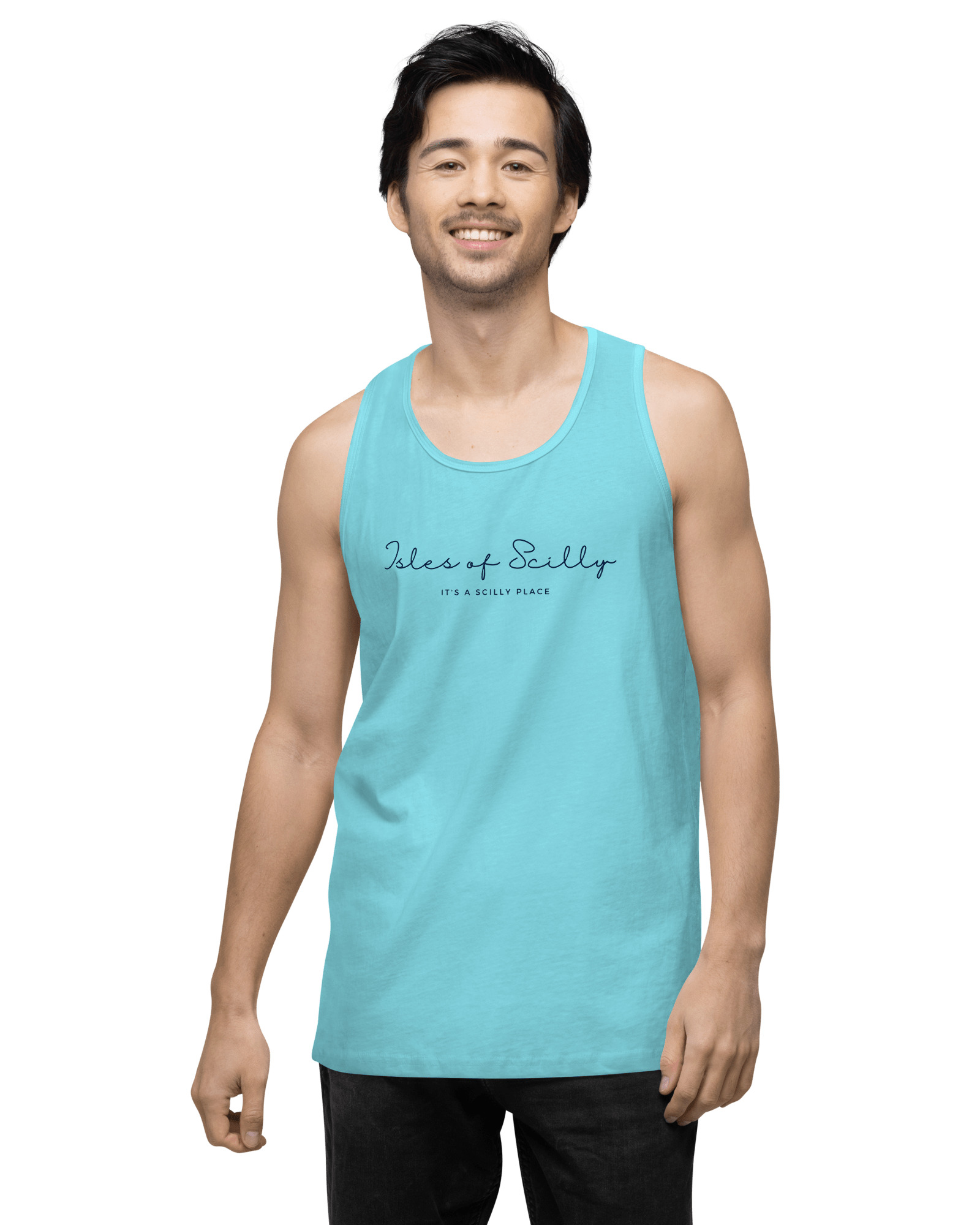 Jolly & Goode Shirts & Tops Isles of Scilly, It's A Scilly Place | Men’s Vest Cheeky British Style