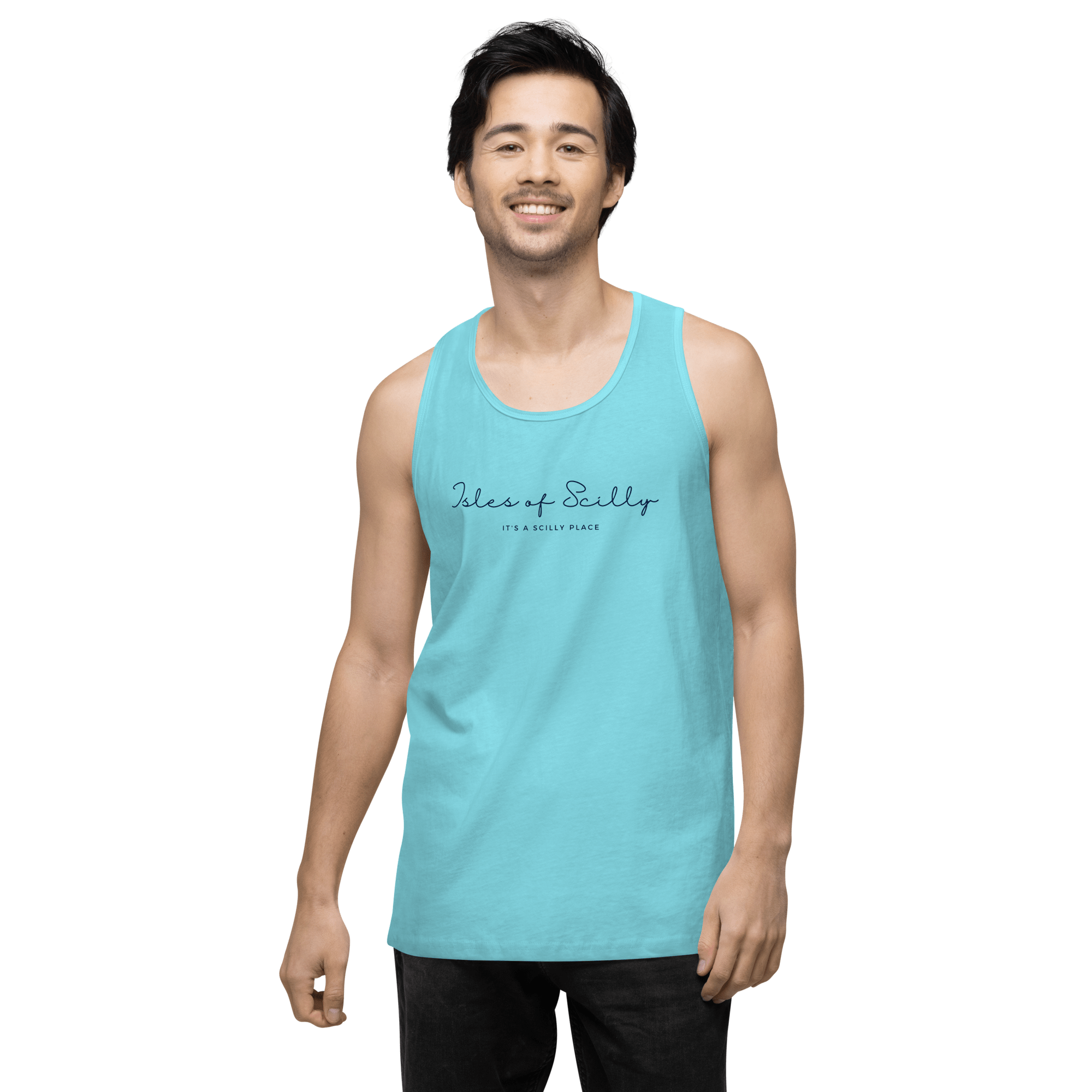 Jolly & Goode Shirts & Tops Isles of Scilly, It's A Scilly Place | Men’s Vest Cheeky British Style