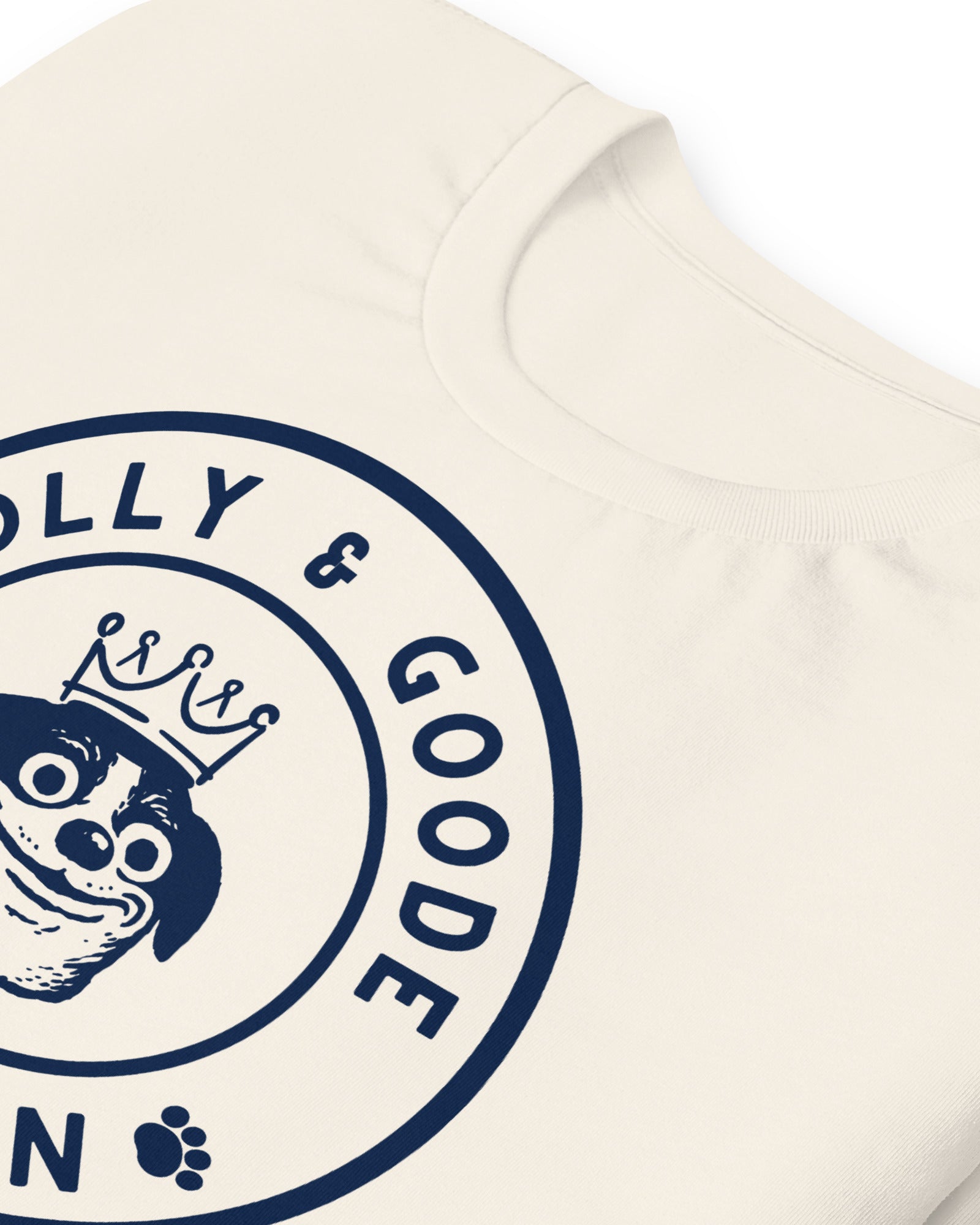 Jolly & Goode Shirts & Tops Jolly & Goode London Crowned Dog T-shirt Cheeky British Style