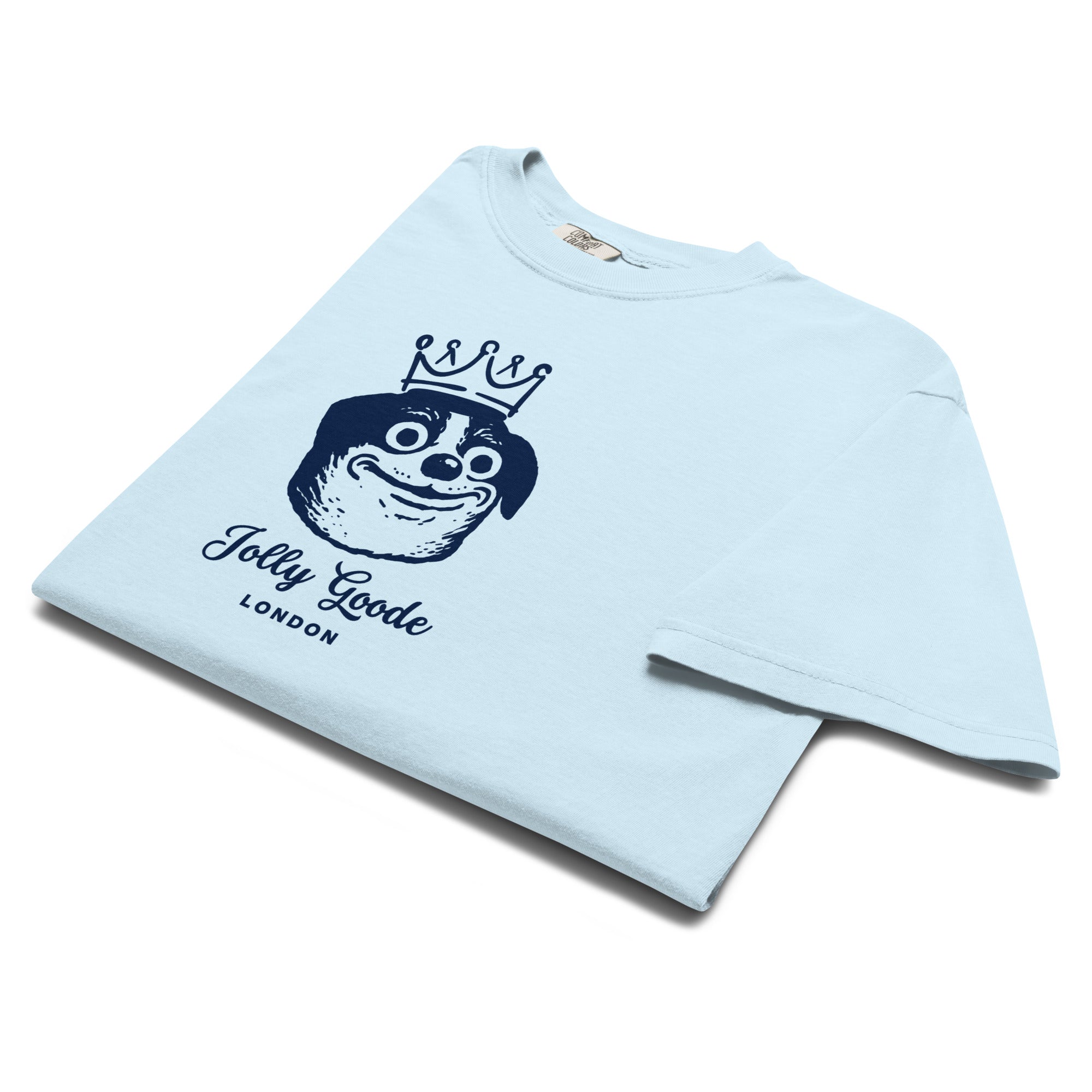Jolly & Goode Shirts & Tops Jolly Goode London Crowned Dog Tee Cheeky British Style