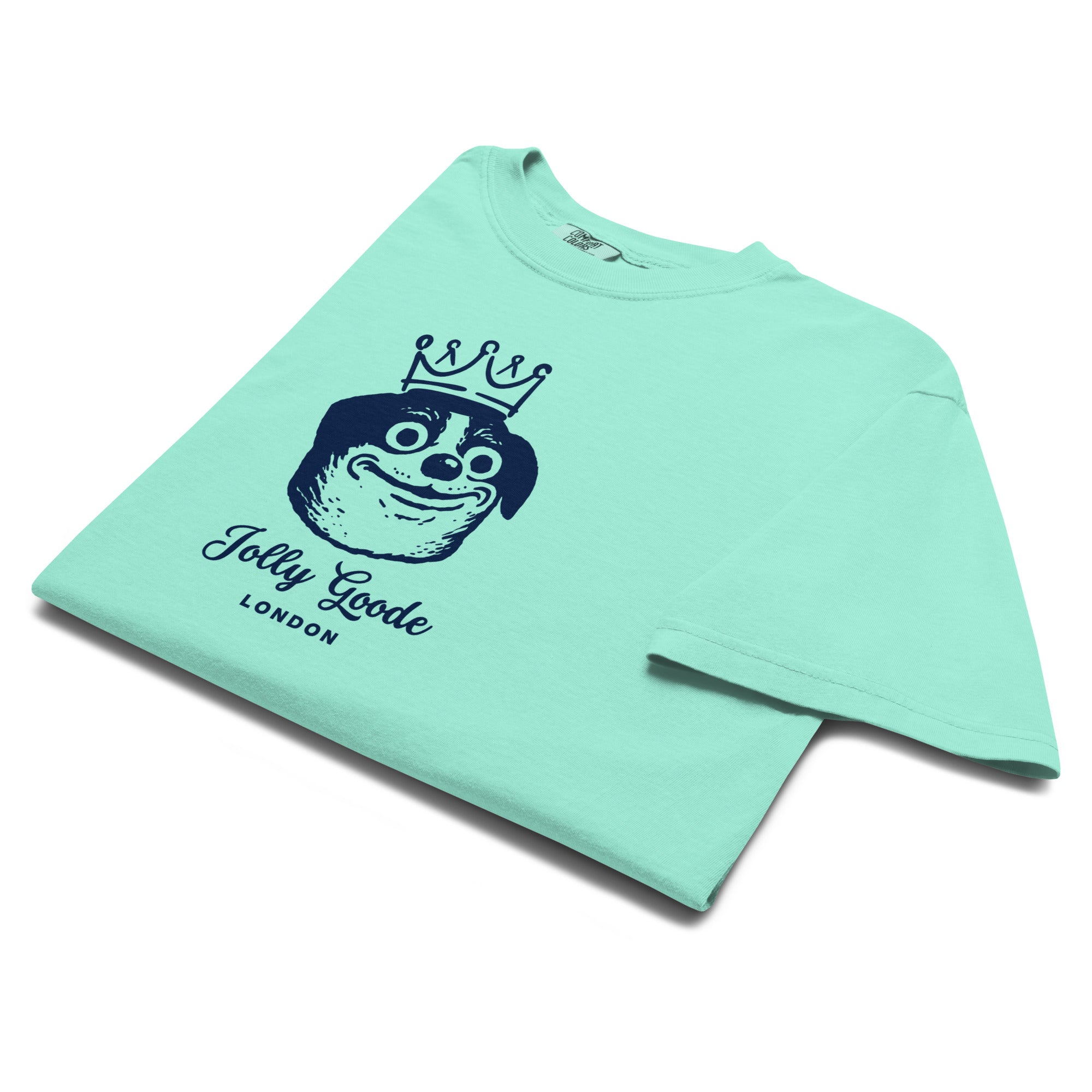 Jolly & Goode Shirts & Tops Jolly Goode London Crowned Dog Tee Cheeky British Style