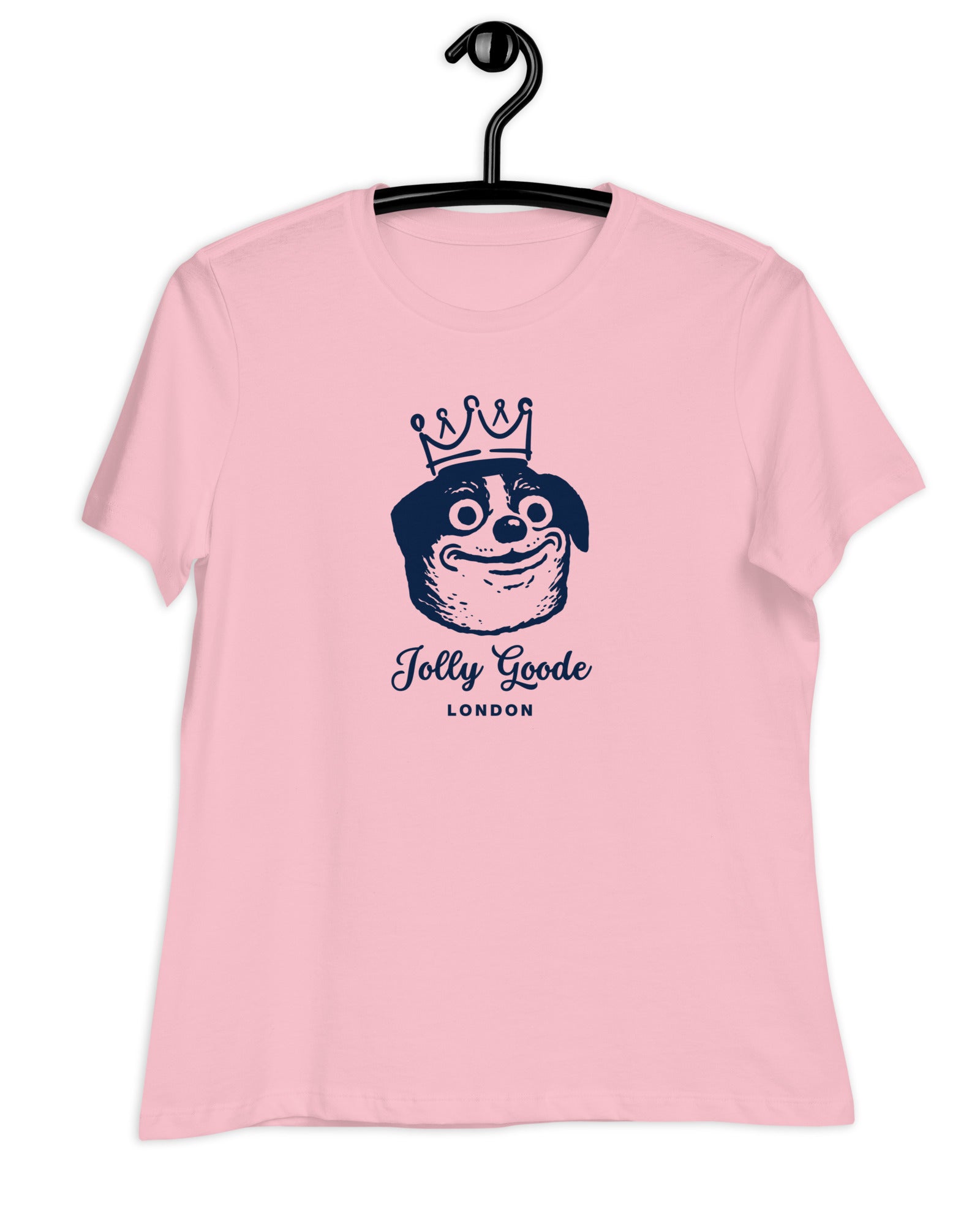 Jolly & Goode Shirts & Tops Jolly Goode London, Crowned Dog, Women's Tee Cheeky British Style