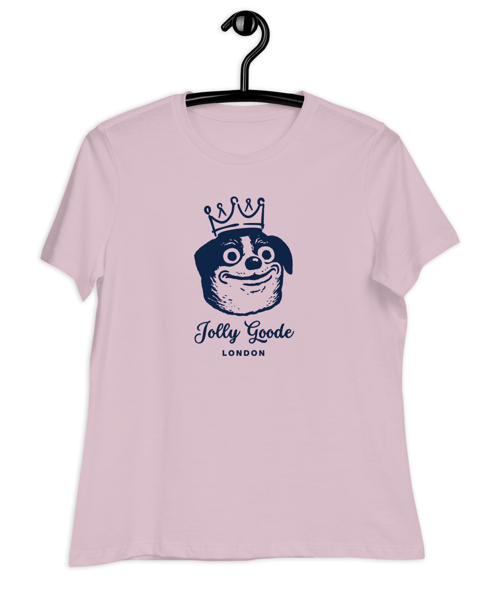 Jolly & Goode Shirts & Tops Jolly Goode London, Crowned Dog, Women's Tee Cheeky British Style