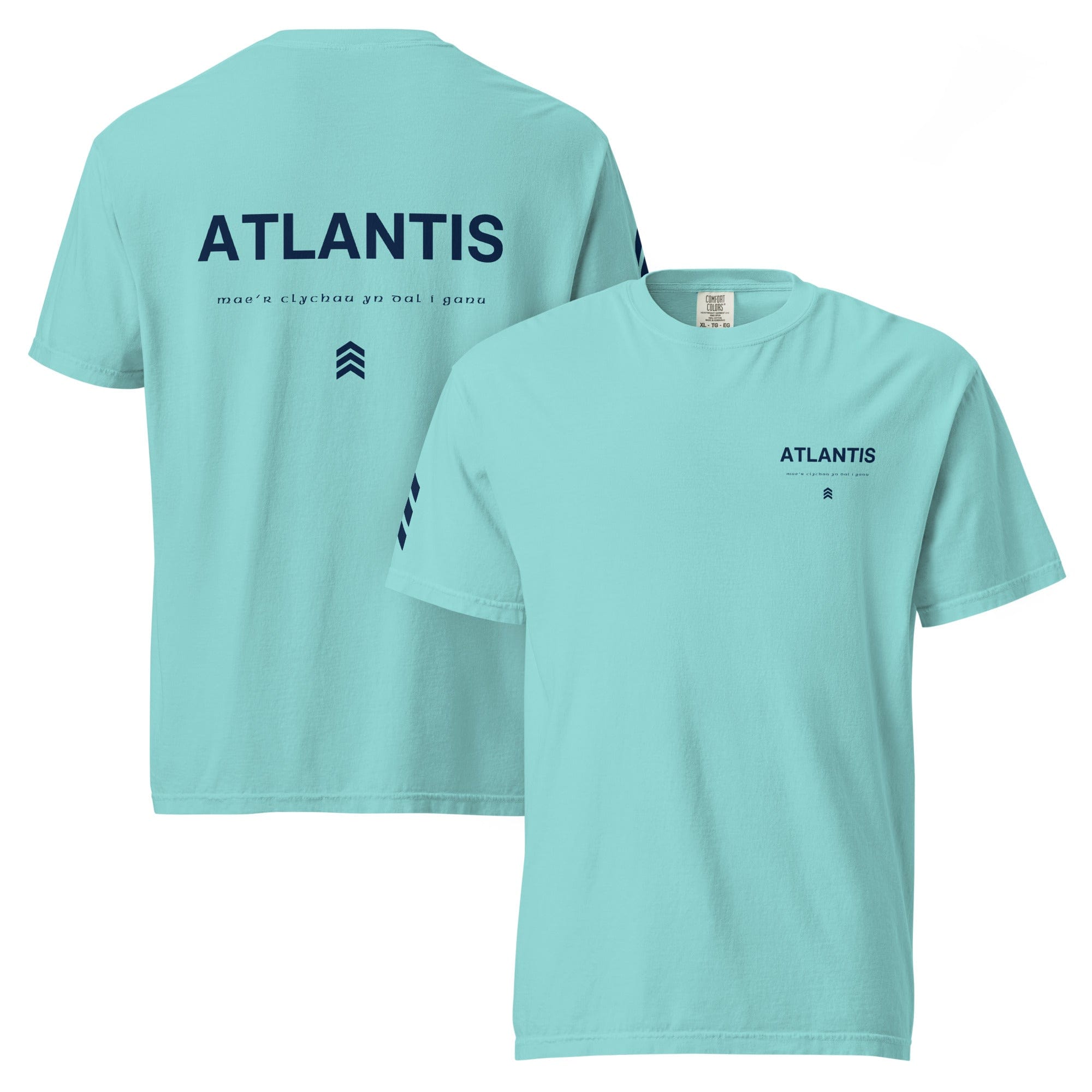 Jolly & Goode Shirts & Tops Lagoon Blue / S The Atlantis Shirt | Relaxed Unisex Fit | Garment-Dyed Cheeky British Style