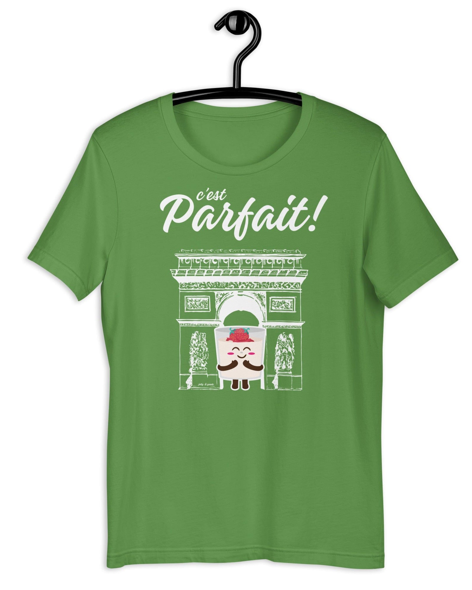 Jolly & Goode Shirts & Tops Leaf / S C'est Parfait! T-shirt | Parfait Arch Cheeky British Style