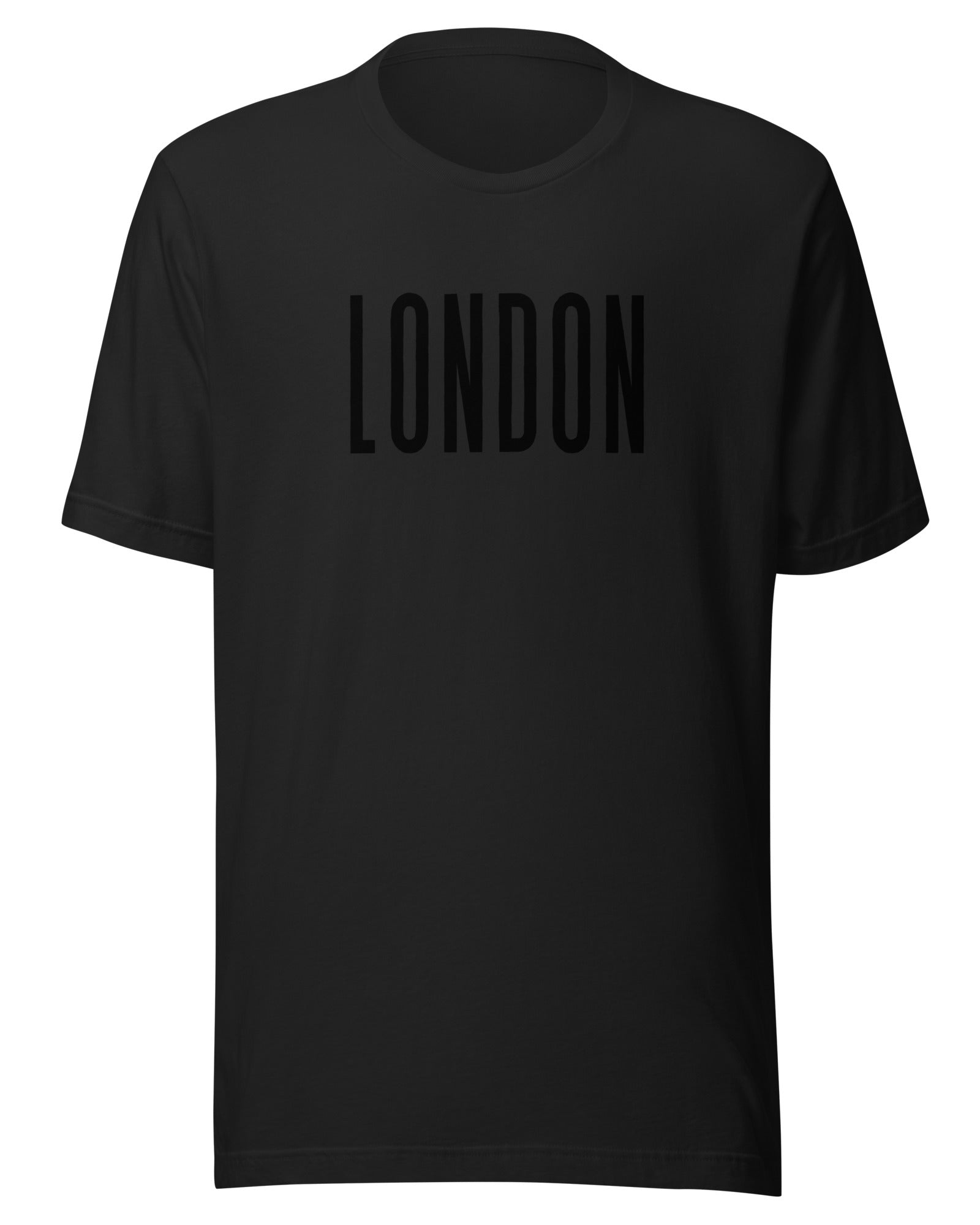 Jolly & Goode Shirts & Tops London Black on Black Design T-shirt Cheeky British Style