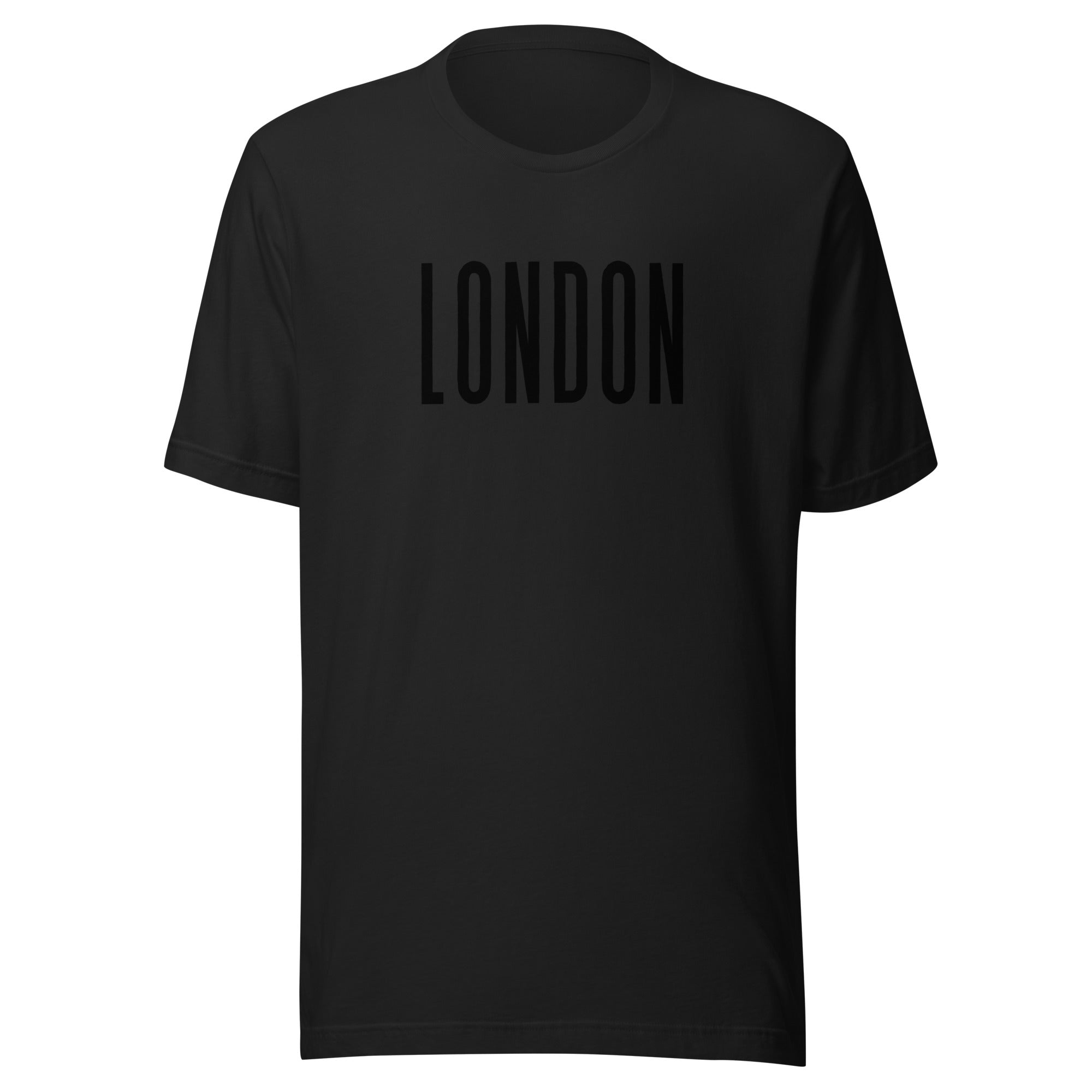 Jolly & Goode Shirts & Tops London Black on Black Design T-shirt Cheeky British Style