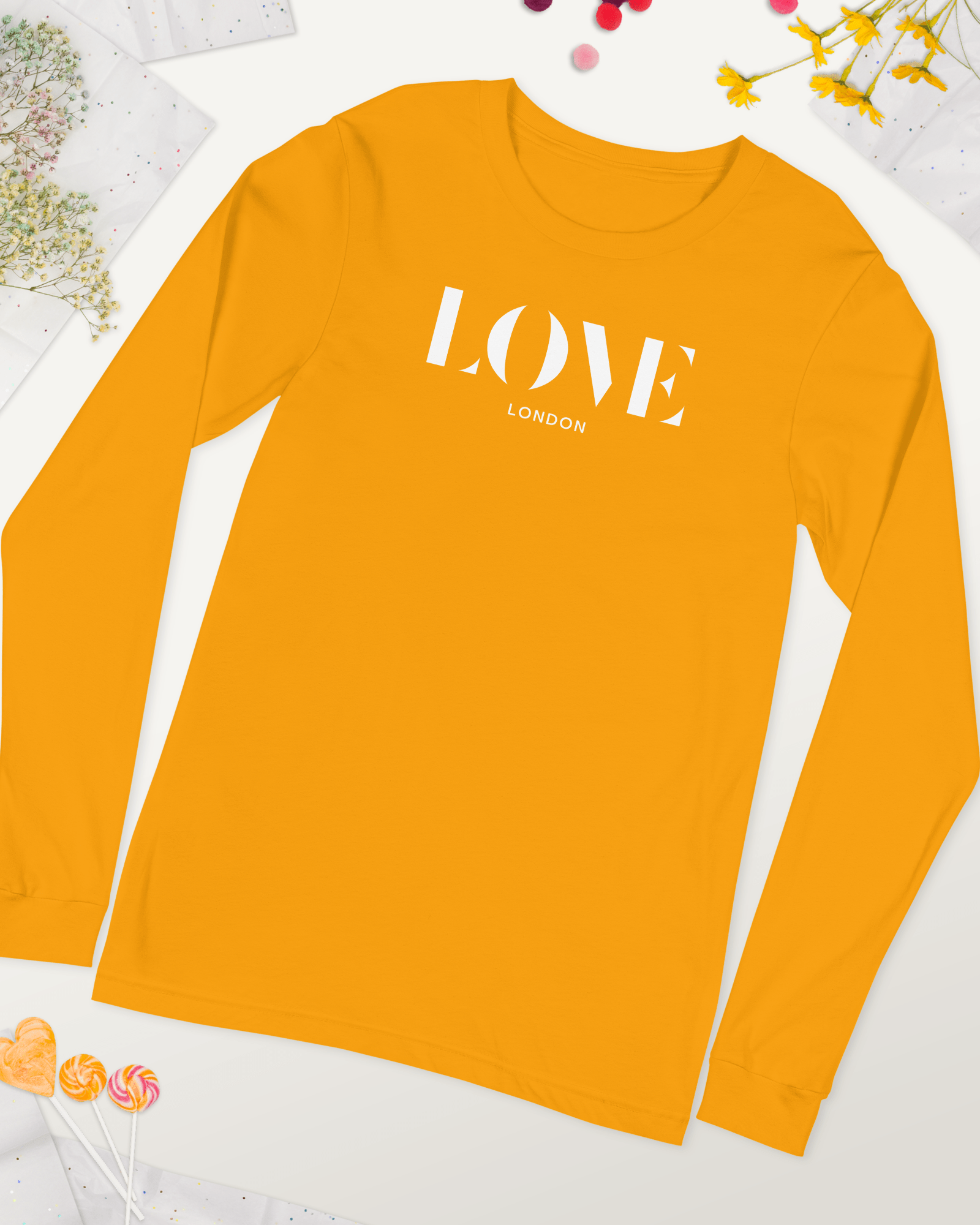 Jolly & Goode Shirts & Tops Love London Long Sleeve Shirt Cheeky British Style