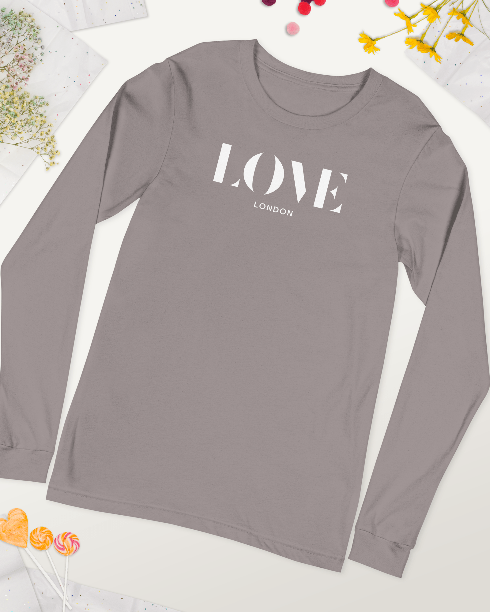 Jolly & Goode Shirts & Tops Love London Long Sleeve Shirt Cheeky British Style