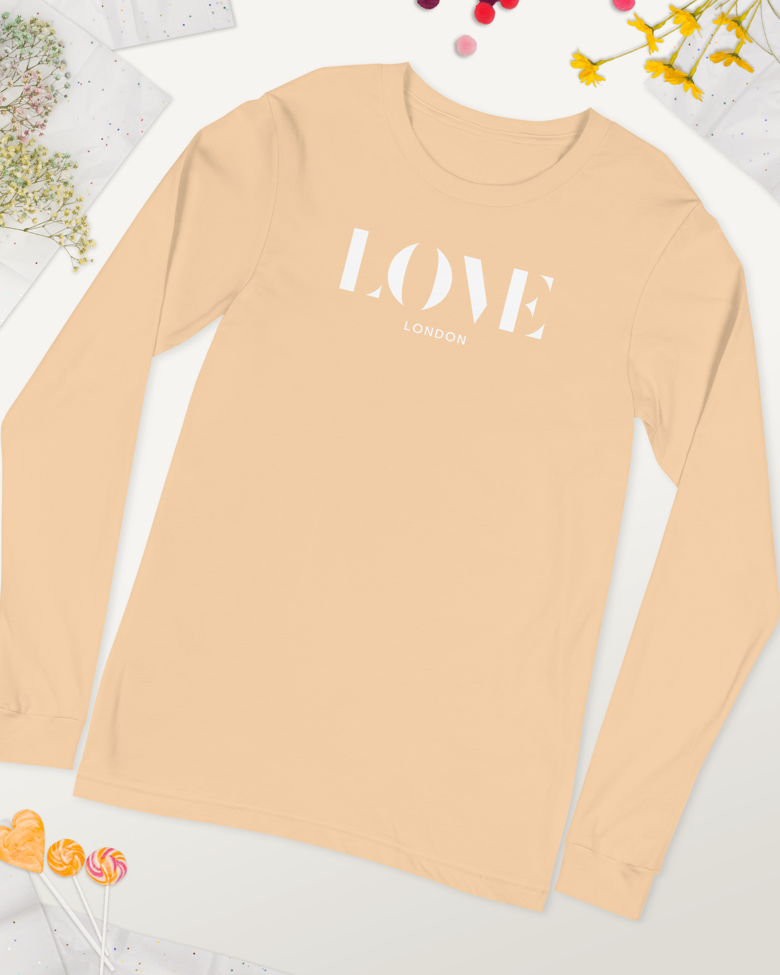 Jolly & Goode Shirts & Tops Love London Long Sleeve Shirt Cheeky British Style