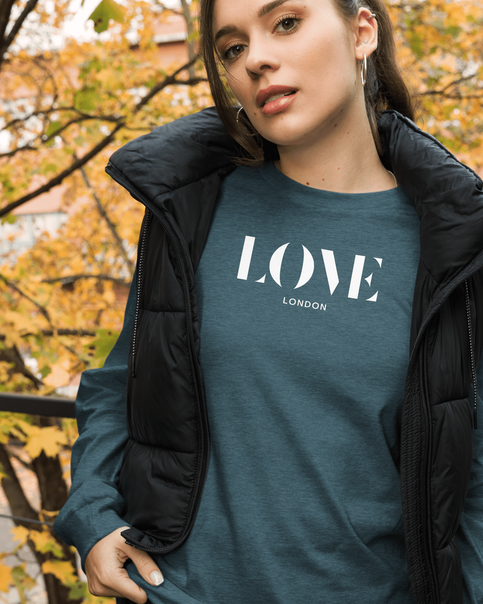 Jolly & Goode Shirts & Tops Love London Long Sleeve Shirt Cheeky British Style