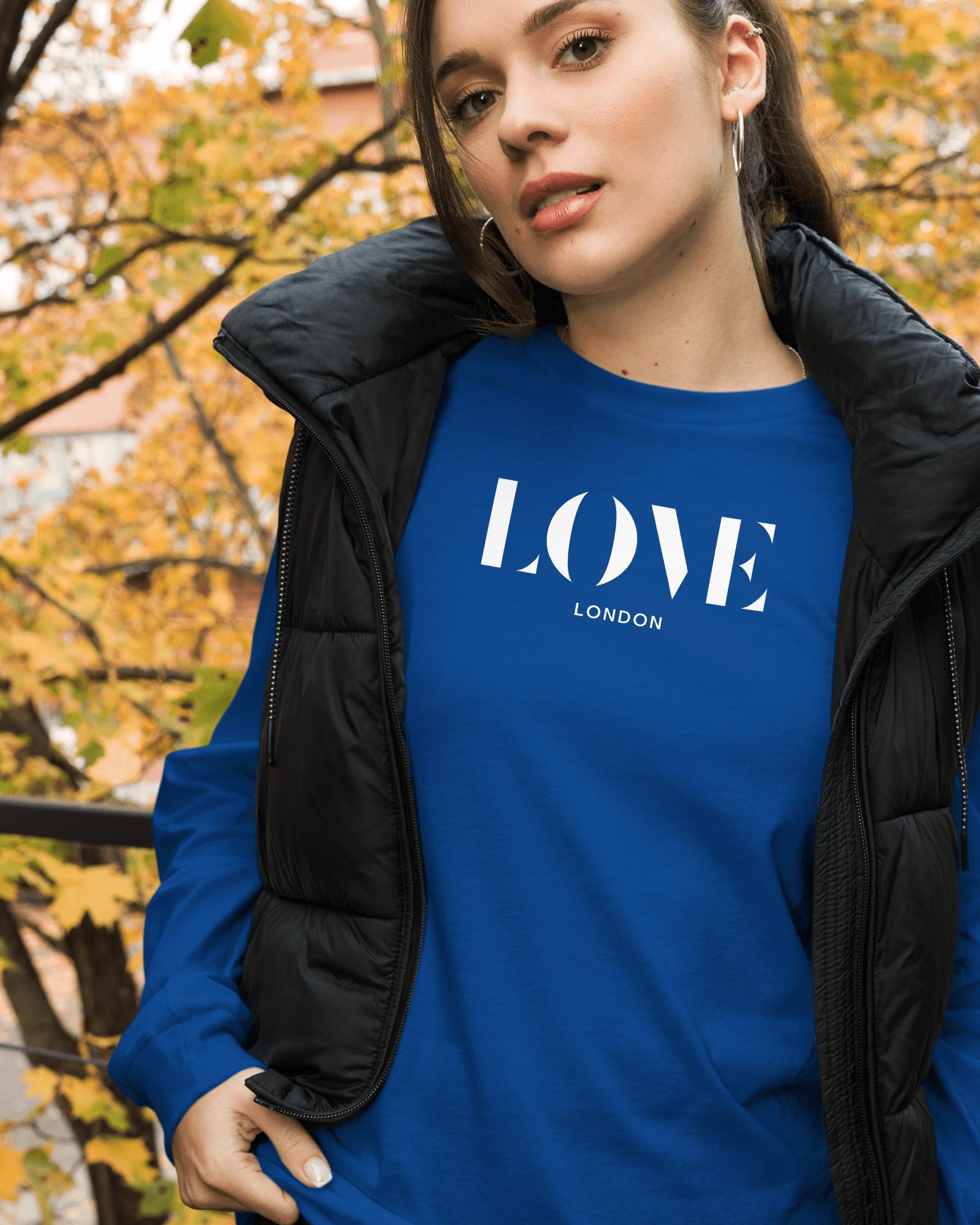 Jolly & Goode Shirts & Tops Love London Long Sleeve Shirt Cheeky British Style