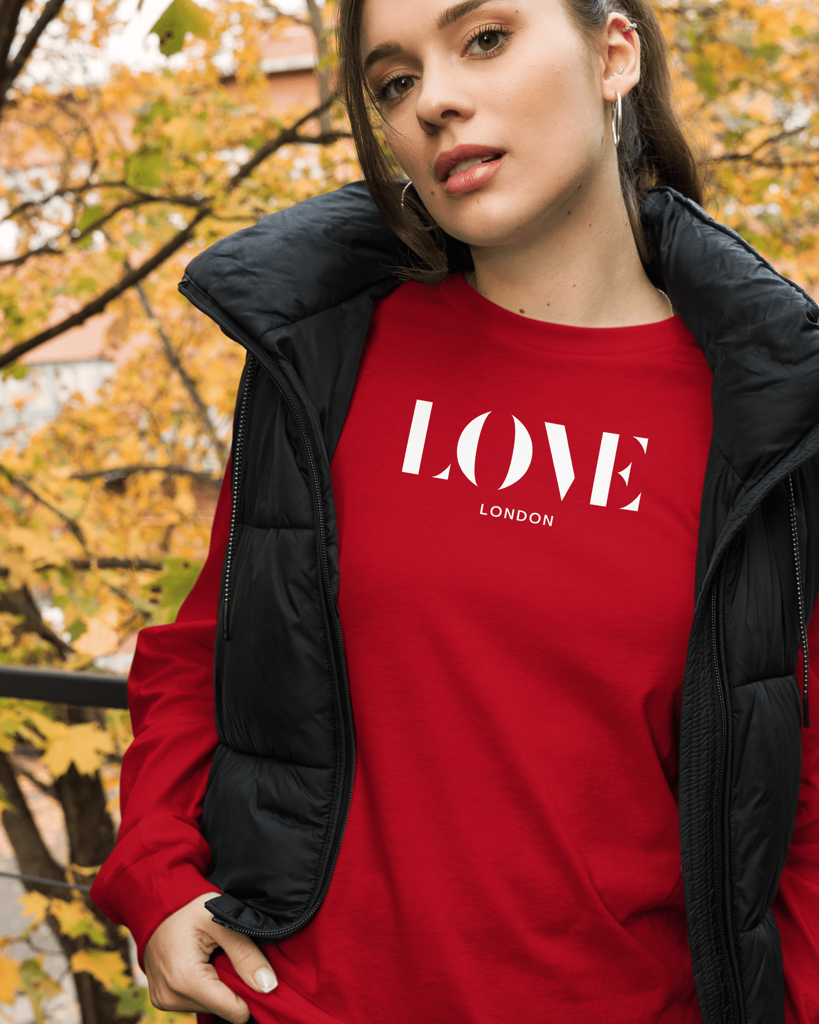 Jolly & Goode Shirts & Tops Love London Long Sleeve Shirt Cheeky British Style