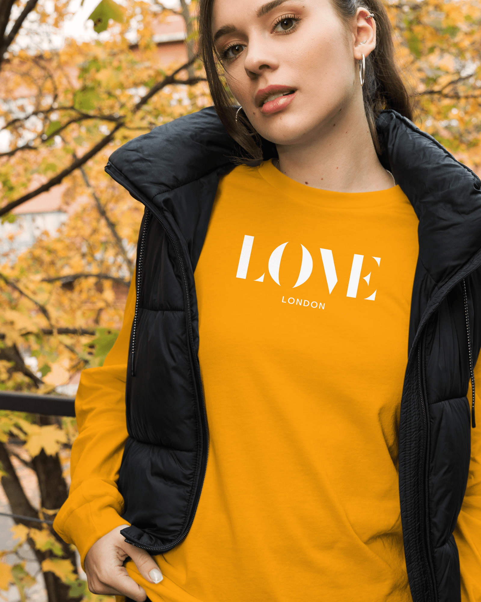 Jolly & Goode Shirts & Tops Love London Long Sleeve Shirt Cheeky British Style