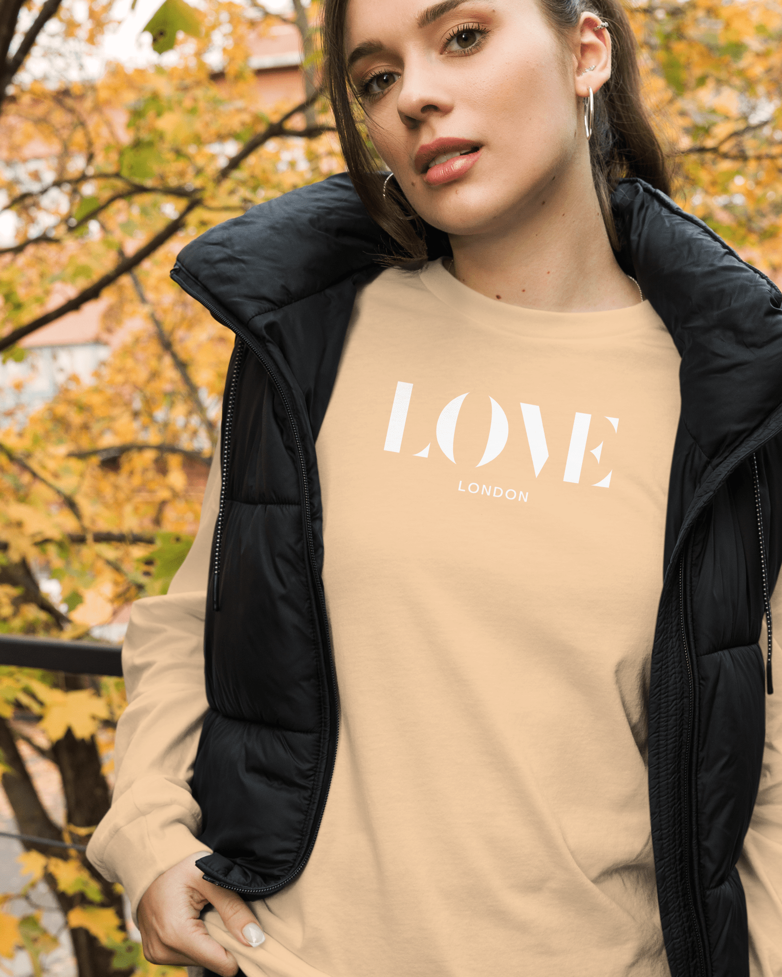 Jolly & Goode Shirts & Tops Love London Long Sleeve Shirt Cheeky British Style