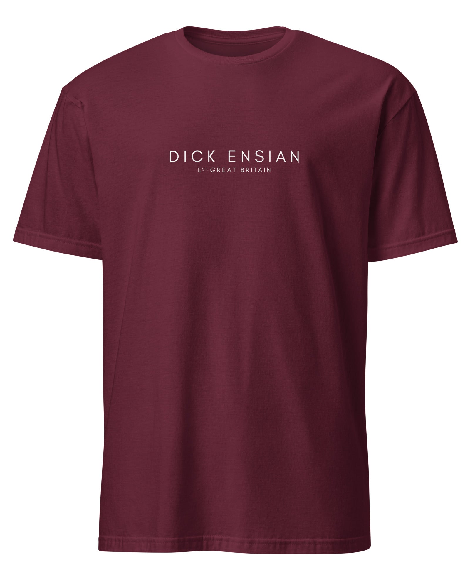Jolly & Goode Shirts & Tops Maroon / S Dick Ensian Great Britain T-Shirt Cheeky British Style
