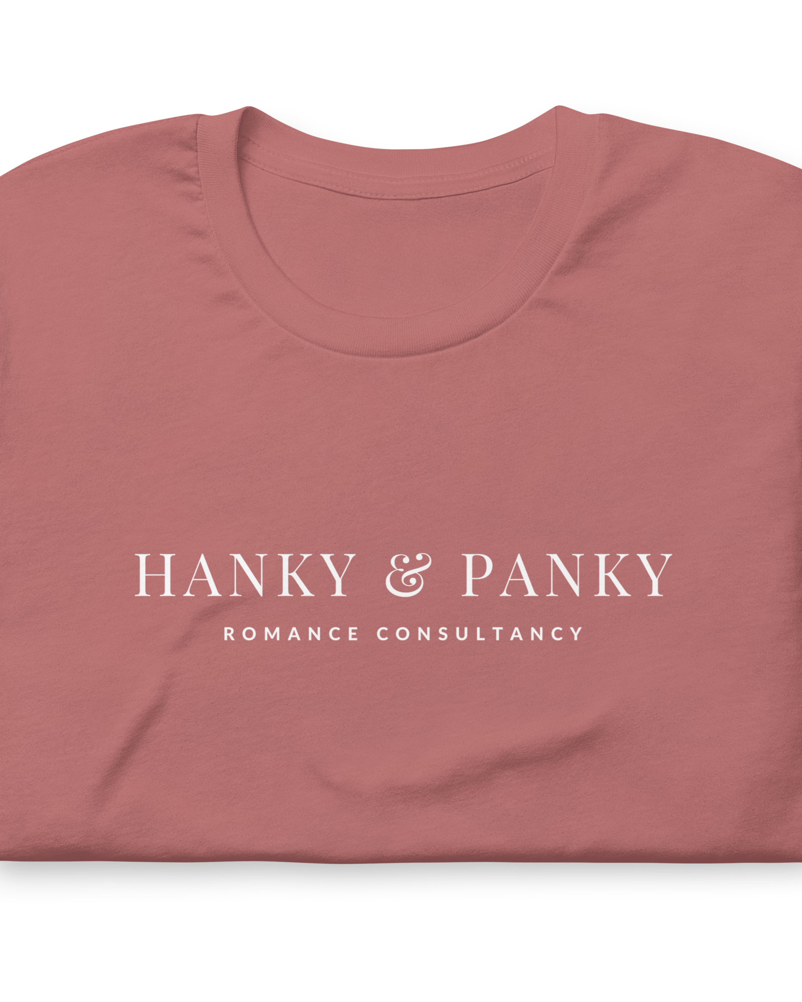 Jolly & Goode Shirts & Tops Mauve / S Hanky & Panky Romance Consultancy T-shirt Cheeky British Style