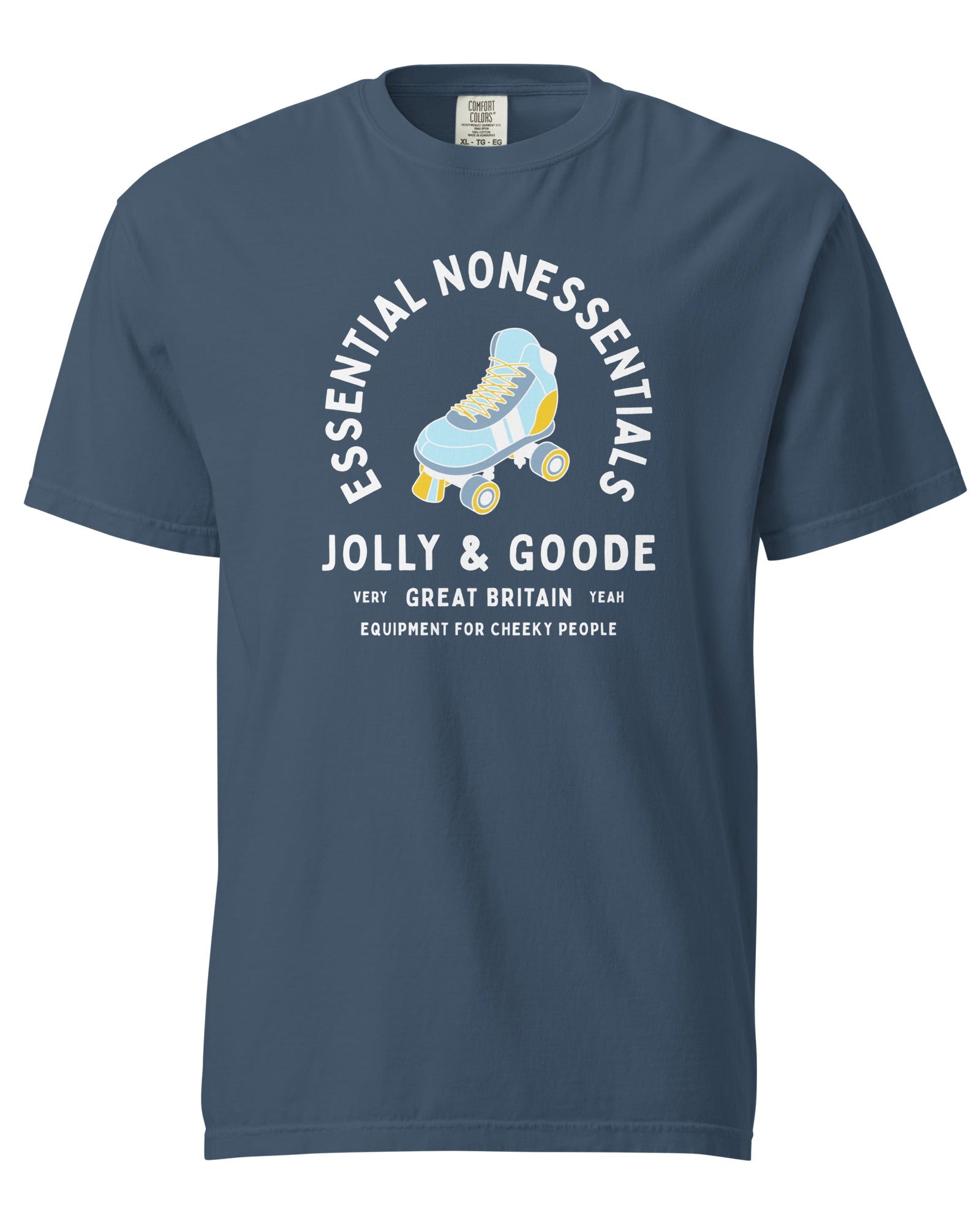 Jolly & Goode Shirts & Tops Midnight / S Essential Nonessentials Roller Skate Tee Cheeky British Style
