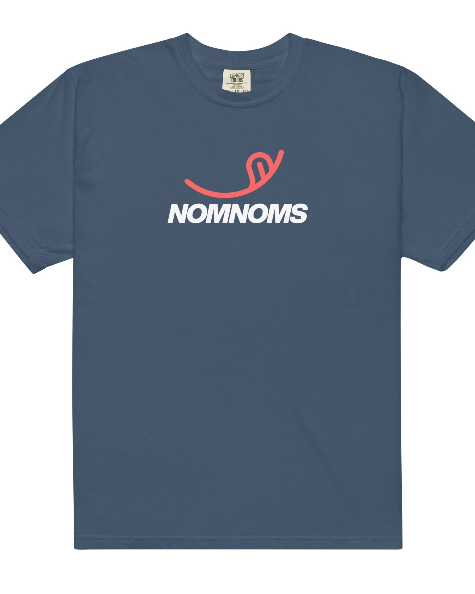 Jolly & Goode Shirts & Tops Midnight / S Nomnoms Tee | Garment-Dyed Cheeky British Style