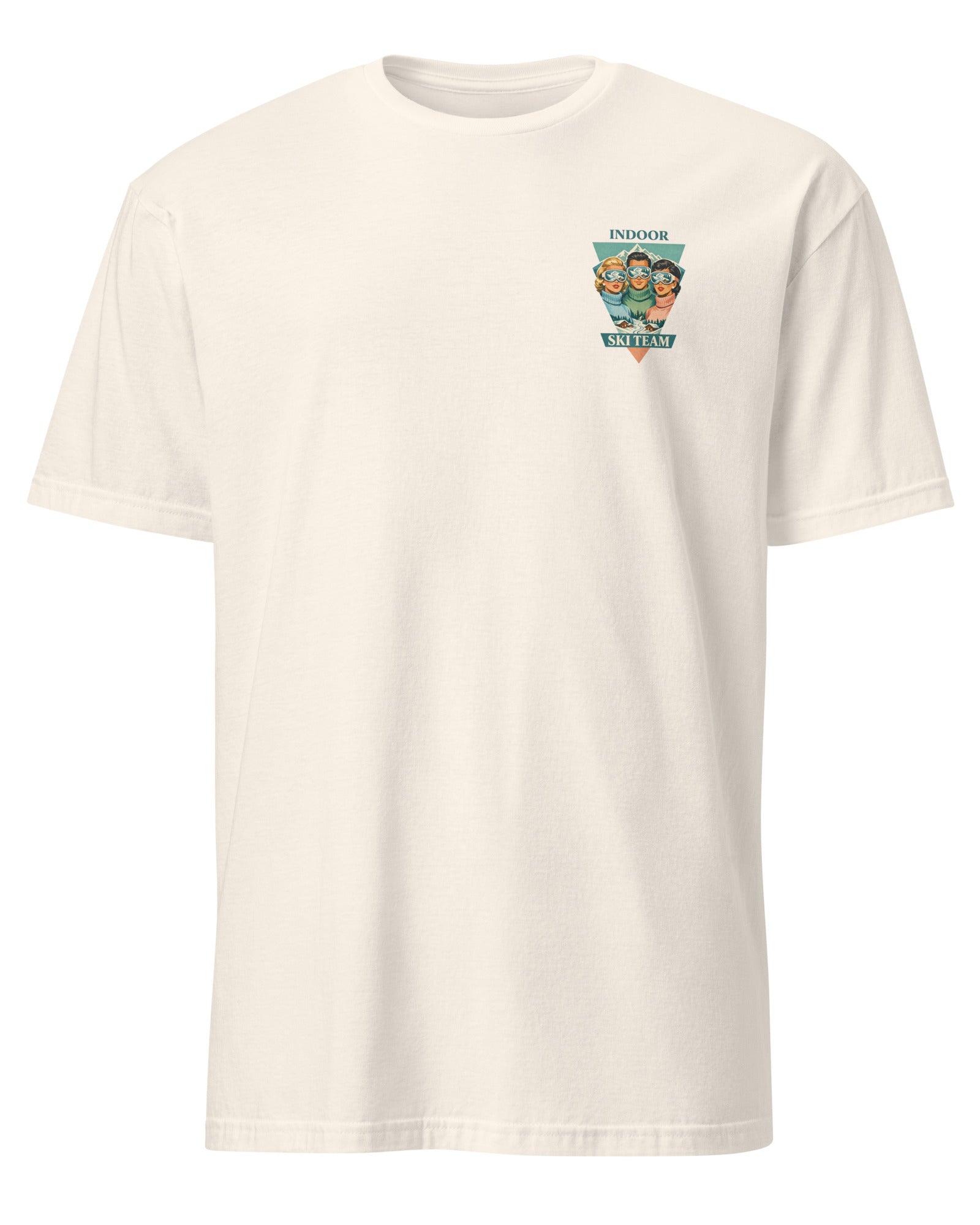 Jolly & Goode Shirts & Tops Natural / S Steady On Indoor Ski Team Tee Cheeky British Style