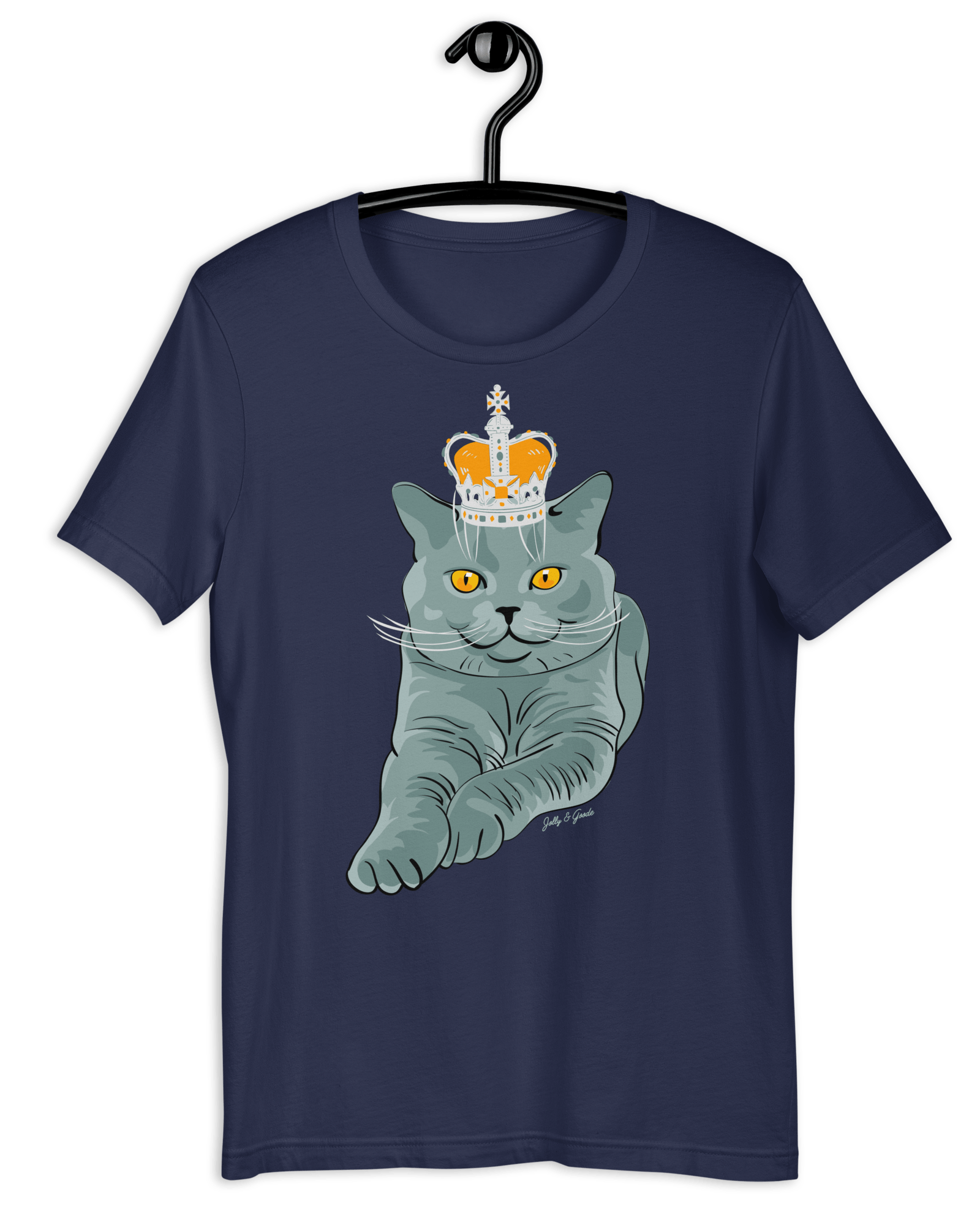 Jolly & Goode Shirts & Tops Navy / S British Blue T-shirt Cheeky British Style
