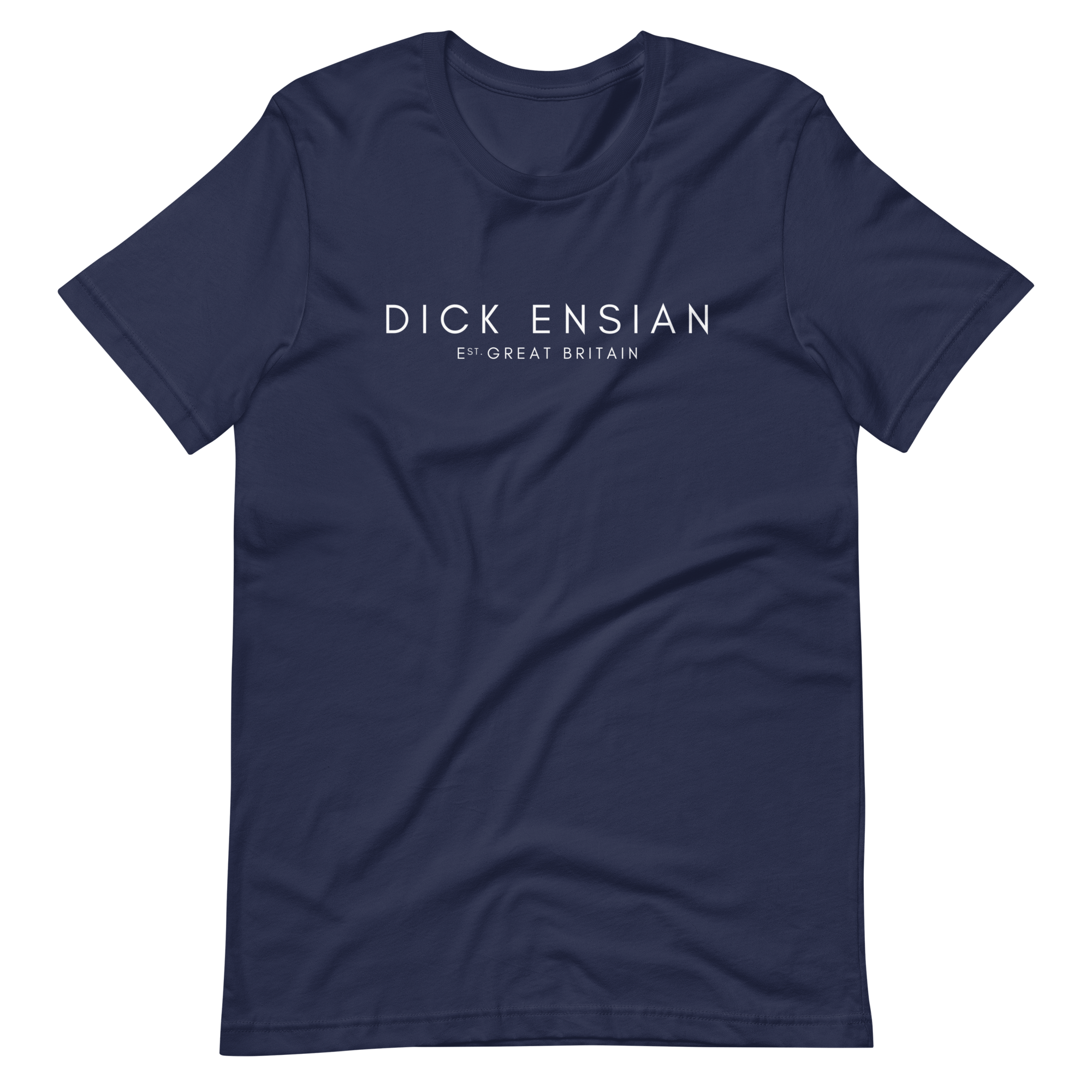 Jolly & Goode Shirts & Tops Navy / S Dick Ensian Classic T-Shirt Cheeky British Style