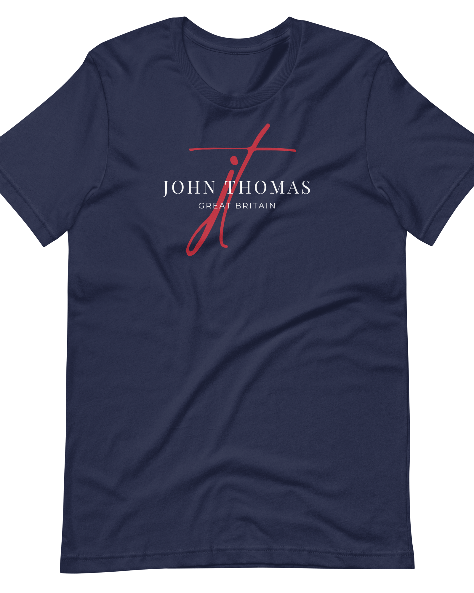 Jolly & Goode Shirts & Tops Navy / S John Thomas Great Britain T-shirt Cheeky British Style