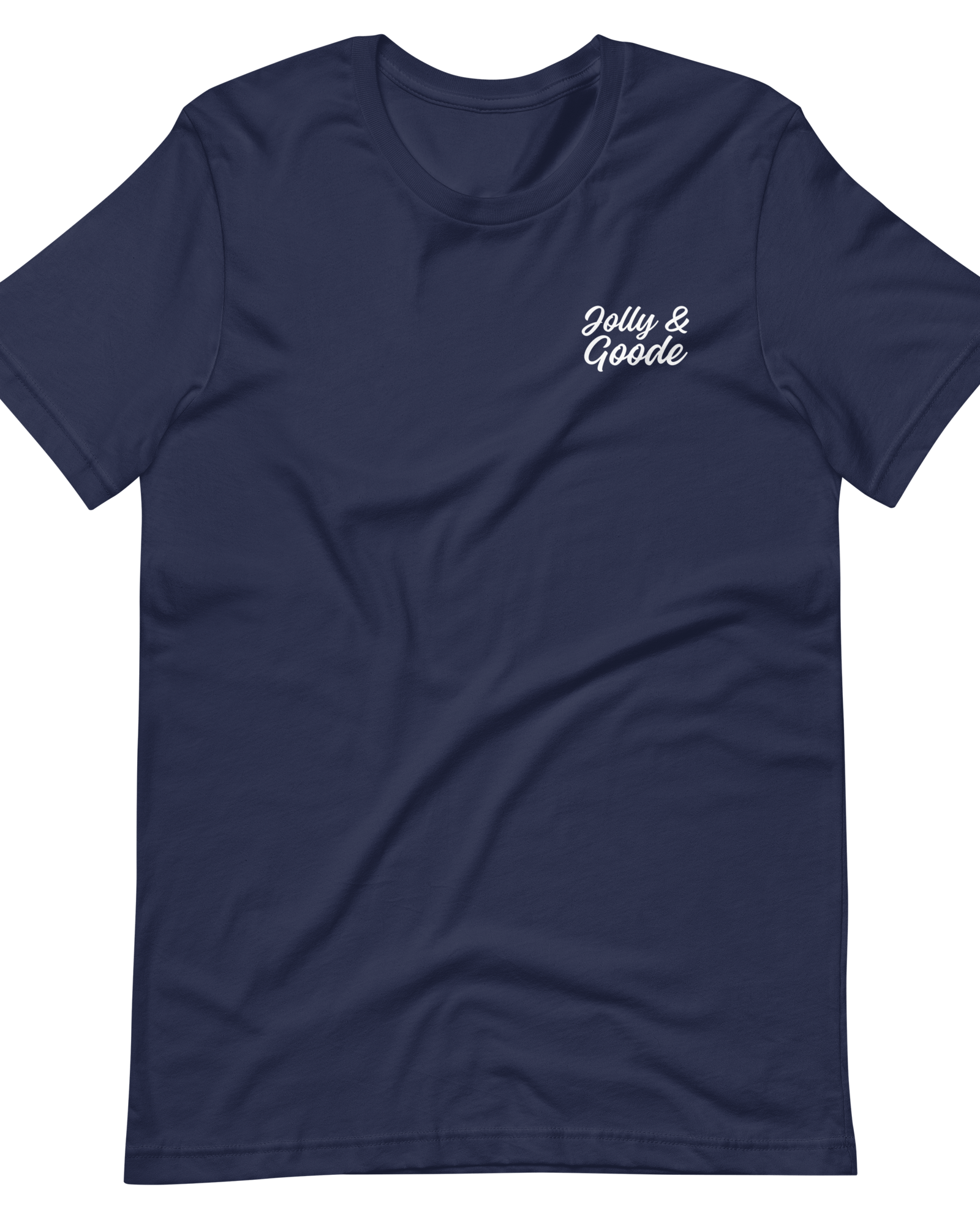 Jolly & Goode Shirts & Tops Navy / S Jolly & Goode T-shirt | Handwritten Cheeky British Style