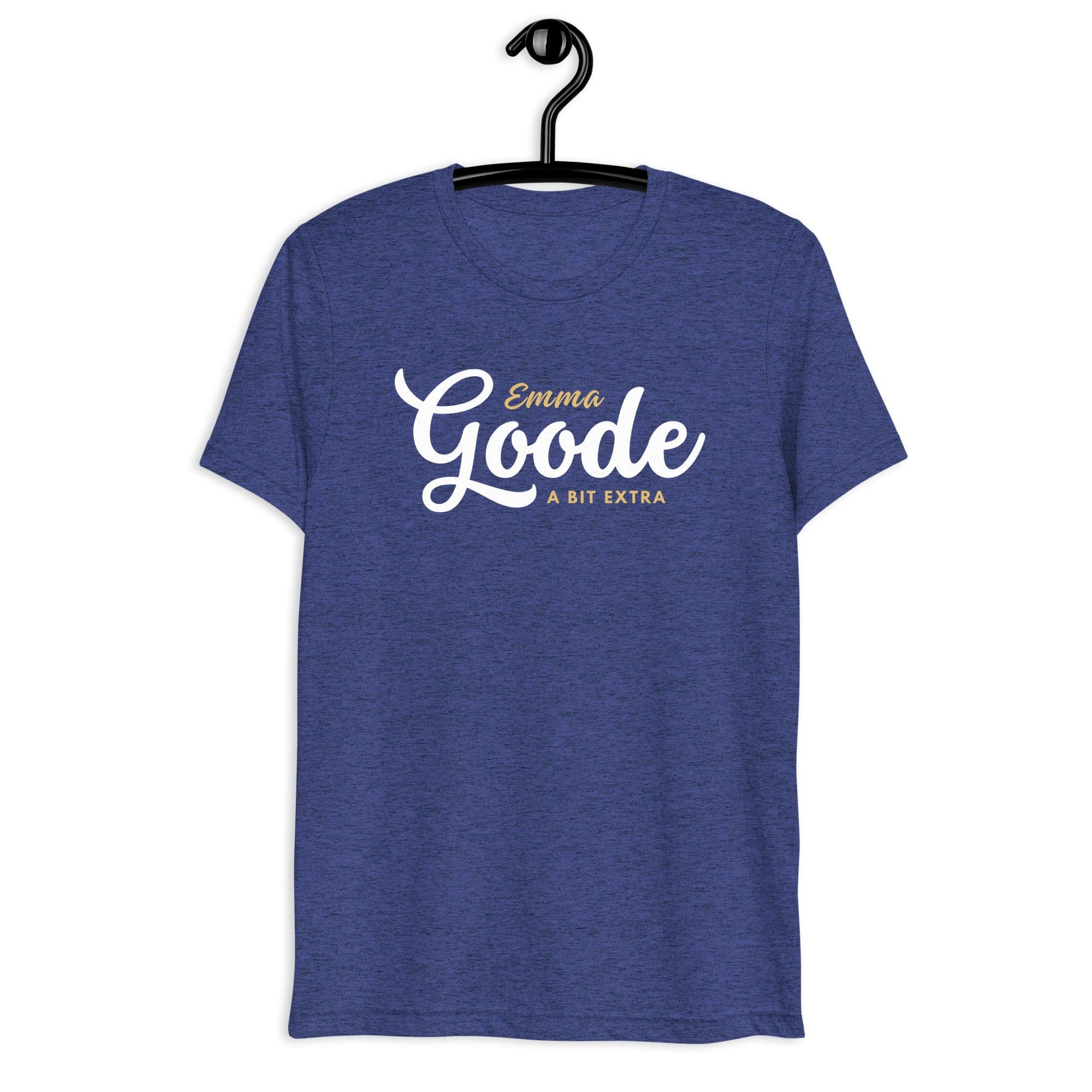 Jolly & Goode Shirts & Tops Navy Triblend / XS Emma Goode - A Bit Extra - T-shirt | Triblend Cheeky British Style