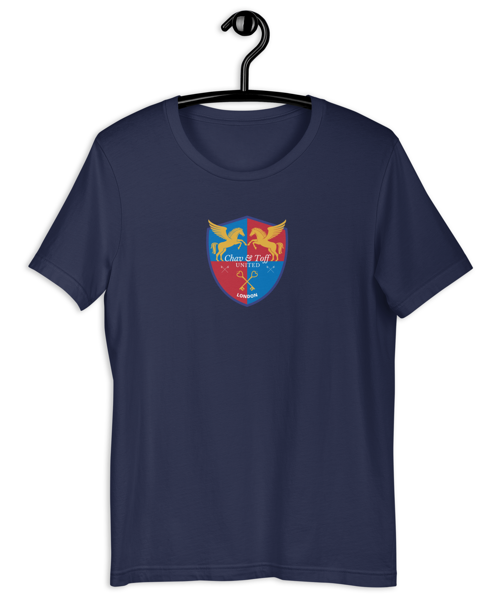 Jolly & Goode Shirts & Tops Navy / XS Chav & Toff United London Lightweight T-Shirt Cheeky British Style