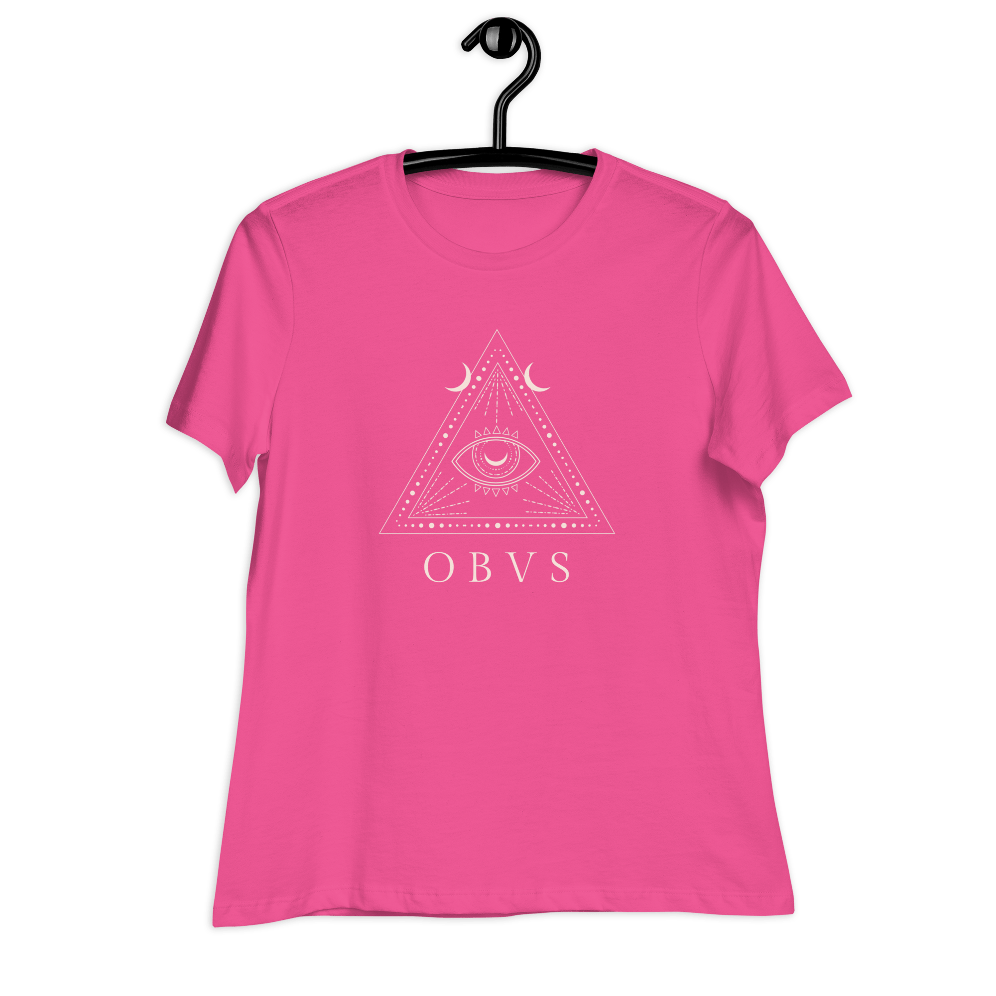 Jolly & Goode Shirts & Tops Obvs Women's Relaxed T-Shirt Obviously Cheeky British Style