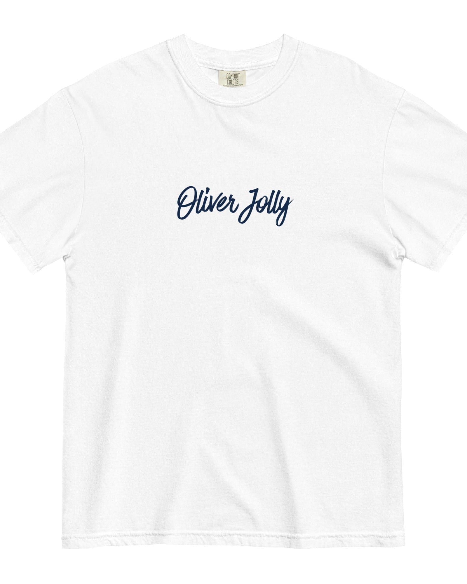 Jolly & Goode Shirts & Tops Oliver Jolly 'Believe' Flying Pig T-shirt | When pigs fly | Garment-dyed heavyweight cotton | Unisex Cheeky British Style