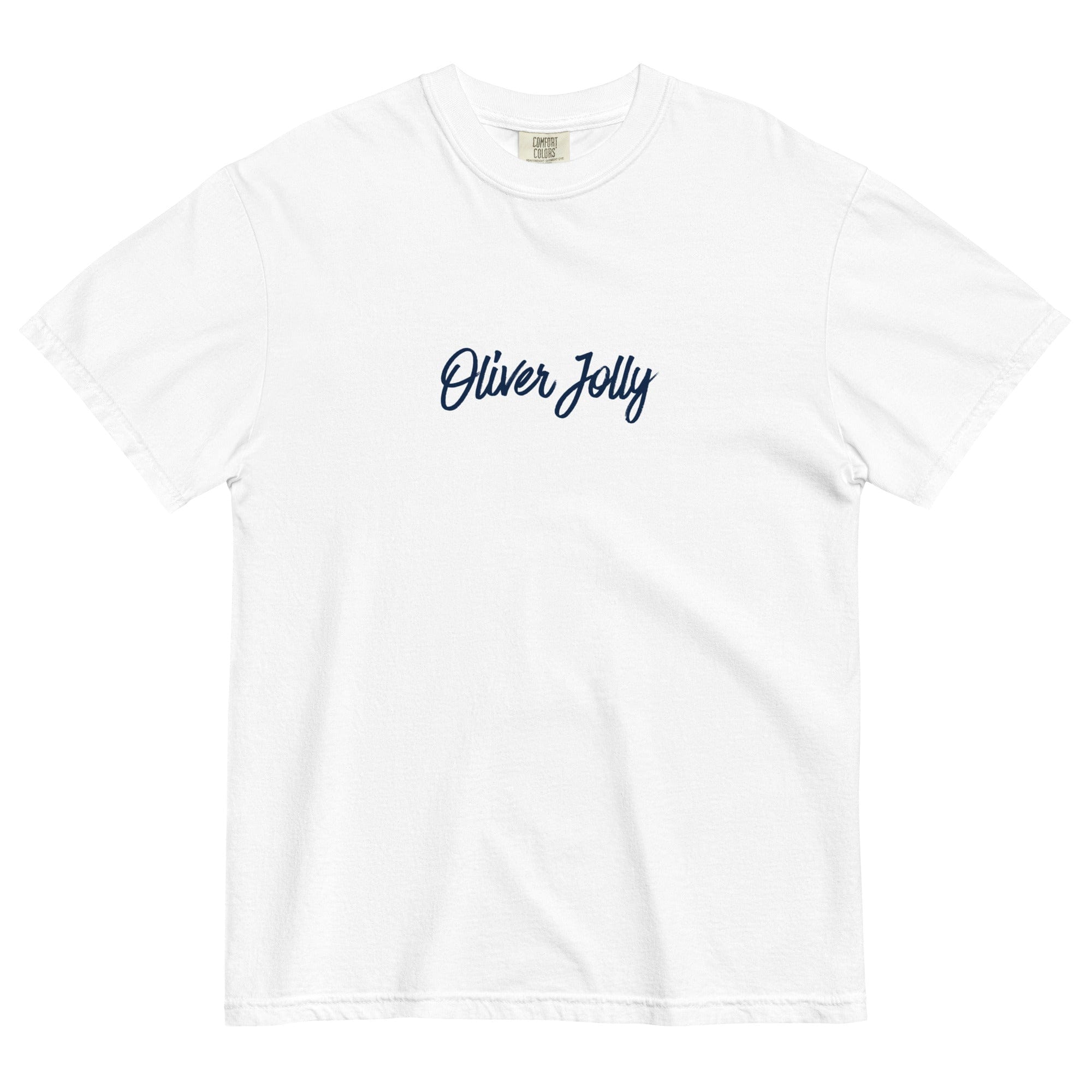 Jolly & Goode Shirts & Tops Oliver Jolly 'Believe' Flying Pig T-shirt | When pigs fly | Garment-dyed heavyweight cotton | Unisex Cheeky British Style