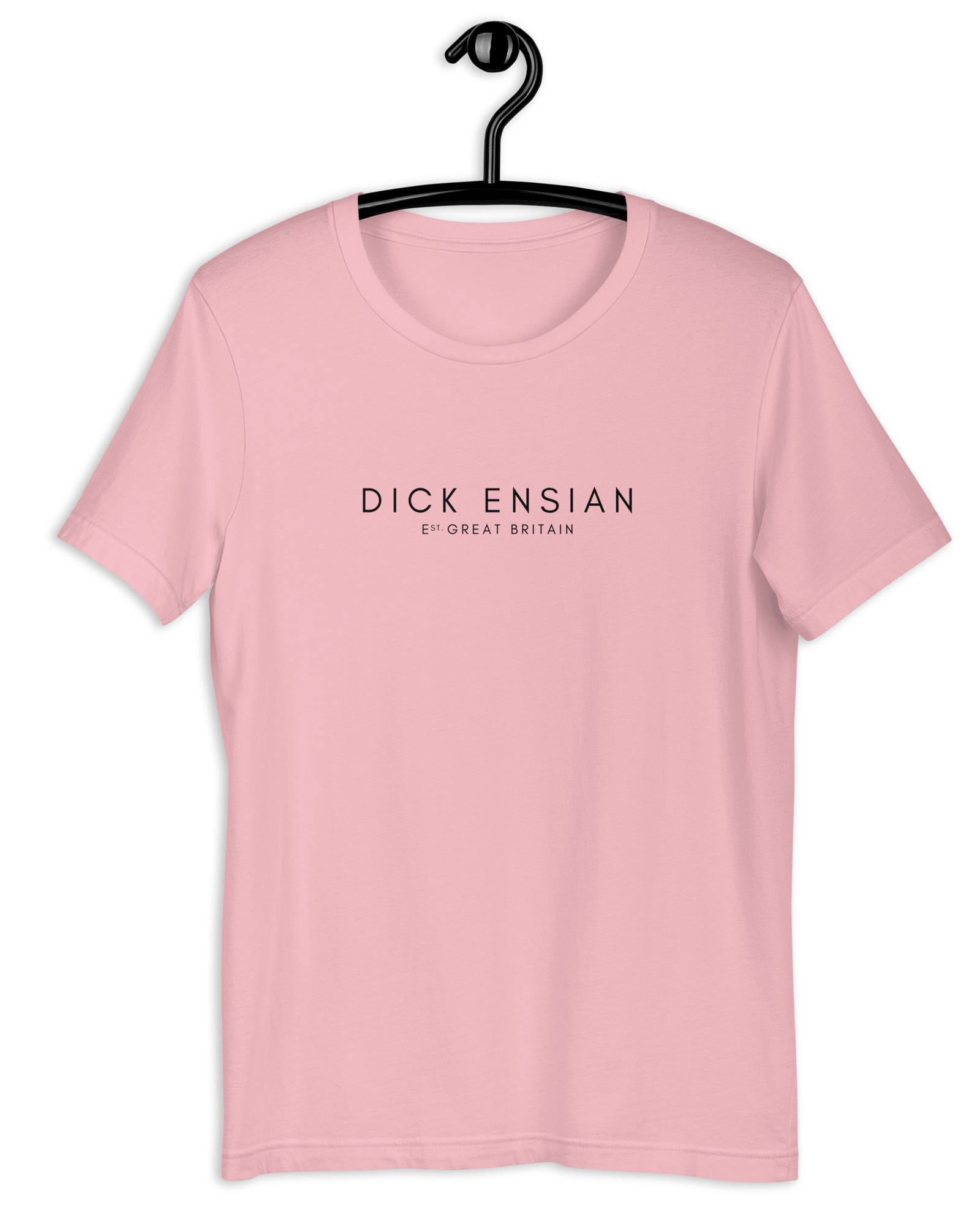 Jolly & Goode Shirts & Tops Pink / S Dick Ensian Premium T-Shirt Cheeky British Style
