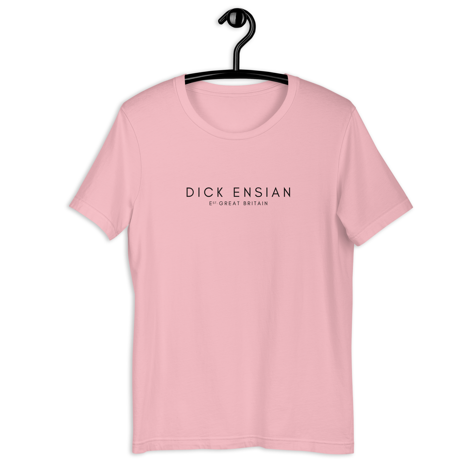 Jolly & Goode Shirts & Tops Pink / S Dick Ensian Premium T-Shirt Cheeky British Style