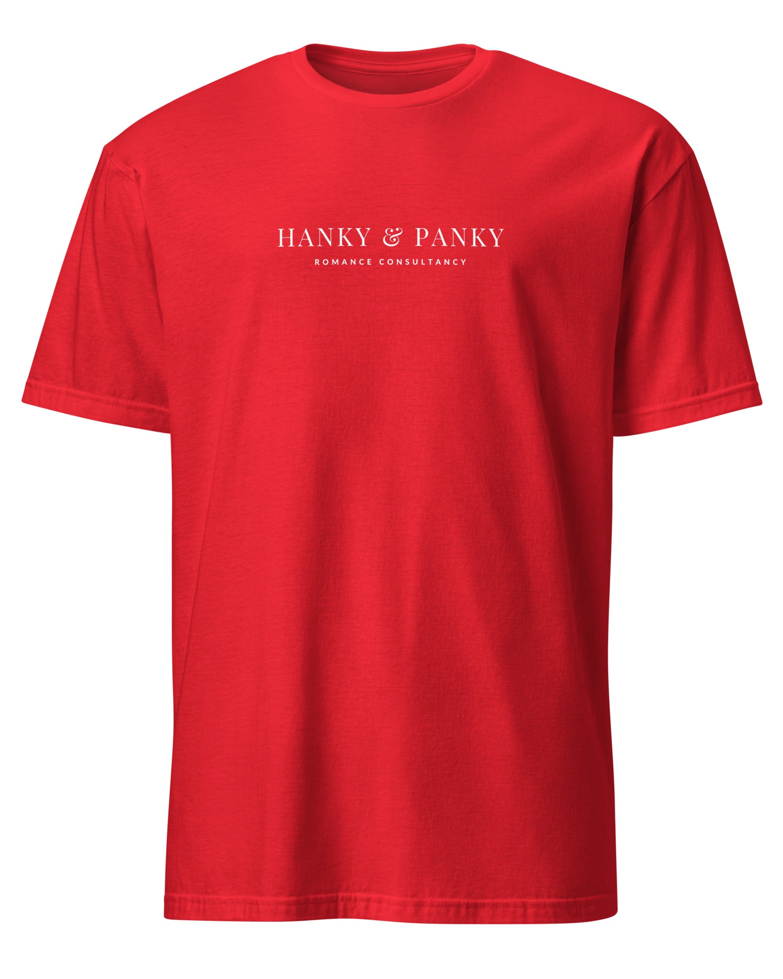Jolly & Goode Shirts & Tops Red / S Hanky & Panky Romance Consultancy T-shirt Cheeky British Style