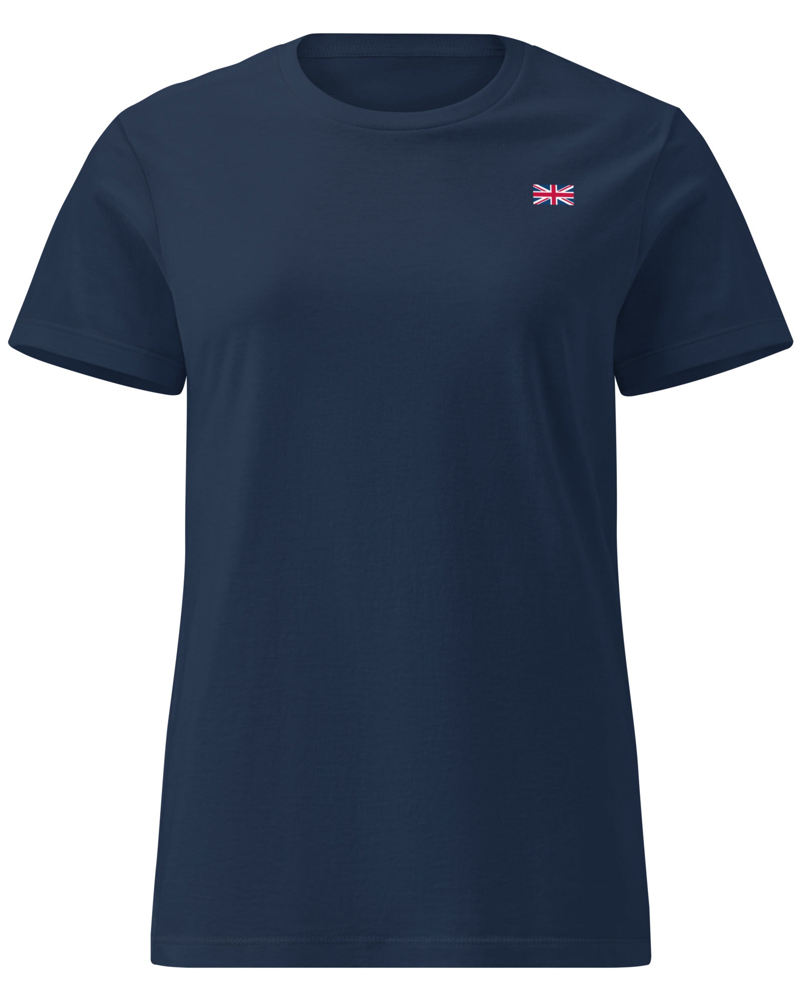 Jolly & Goode Shirts & Tops S Subtle Left Chest Union Jack Women’s T-shirt Cheeky British Style