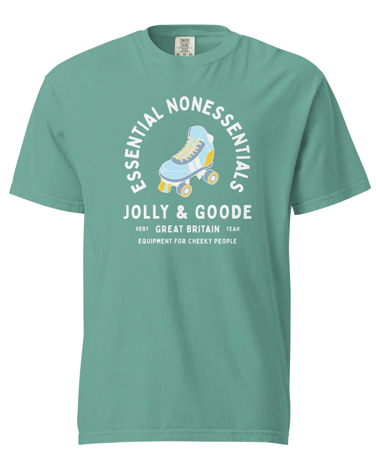 Jolly & Goode Shirts & Tops Seafoam / S Essential Nonessentials Roller Skate Tee Cheeky British Style