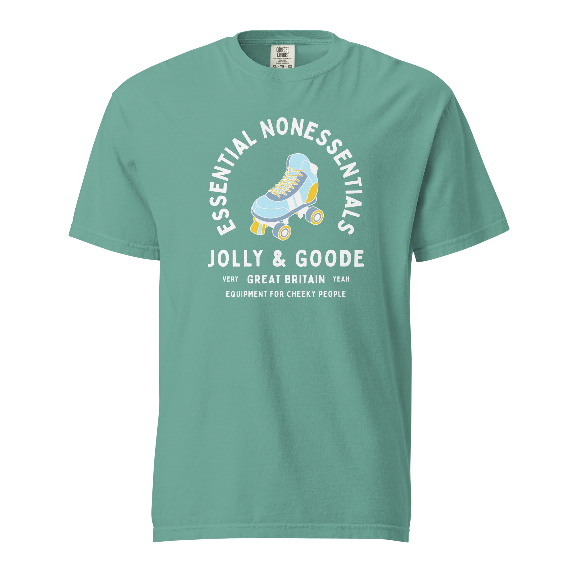 Jolly & Goode Shirts & Tops Seafoam / S Essential Nonessentials Roller Skate Tee Cheeky British Style