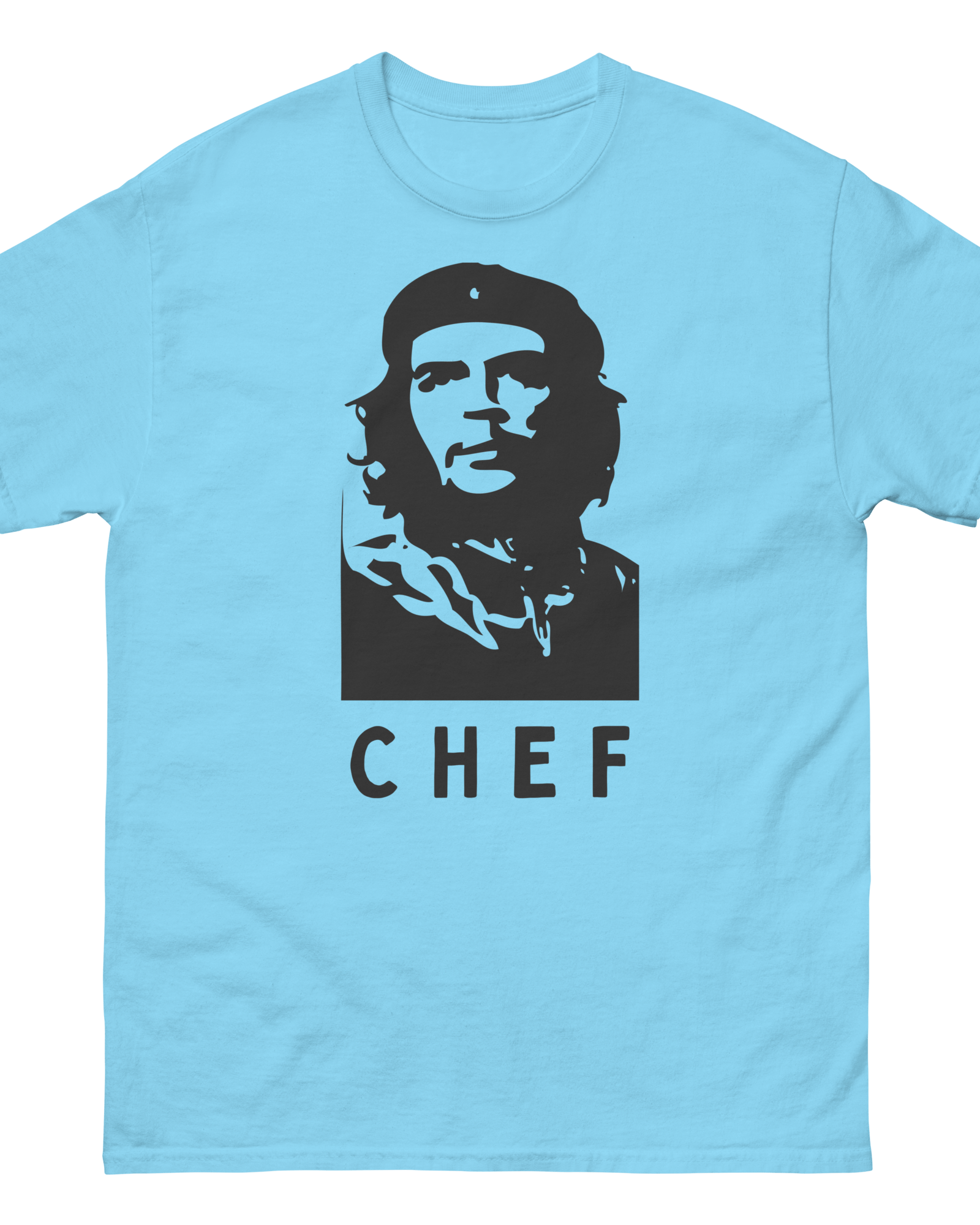 Jolly & Goode Shirts & Tops Sky / S Chef T-shirt | Men's Heavyweight Cotton Tee Cheeky British Style