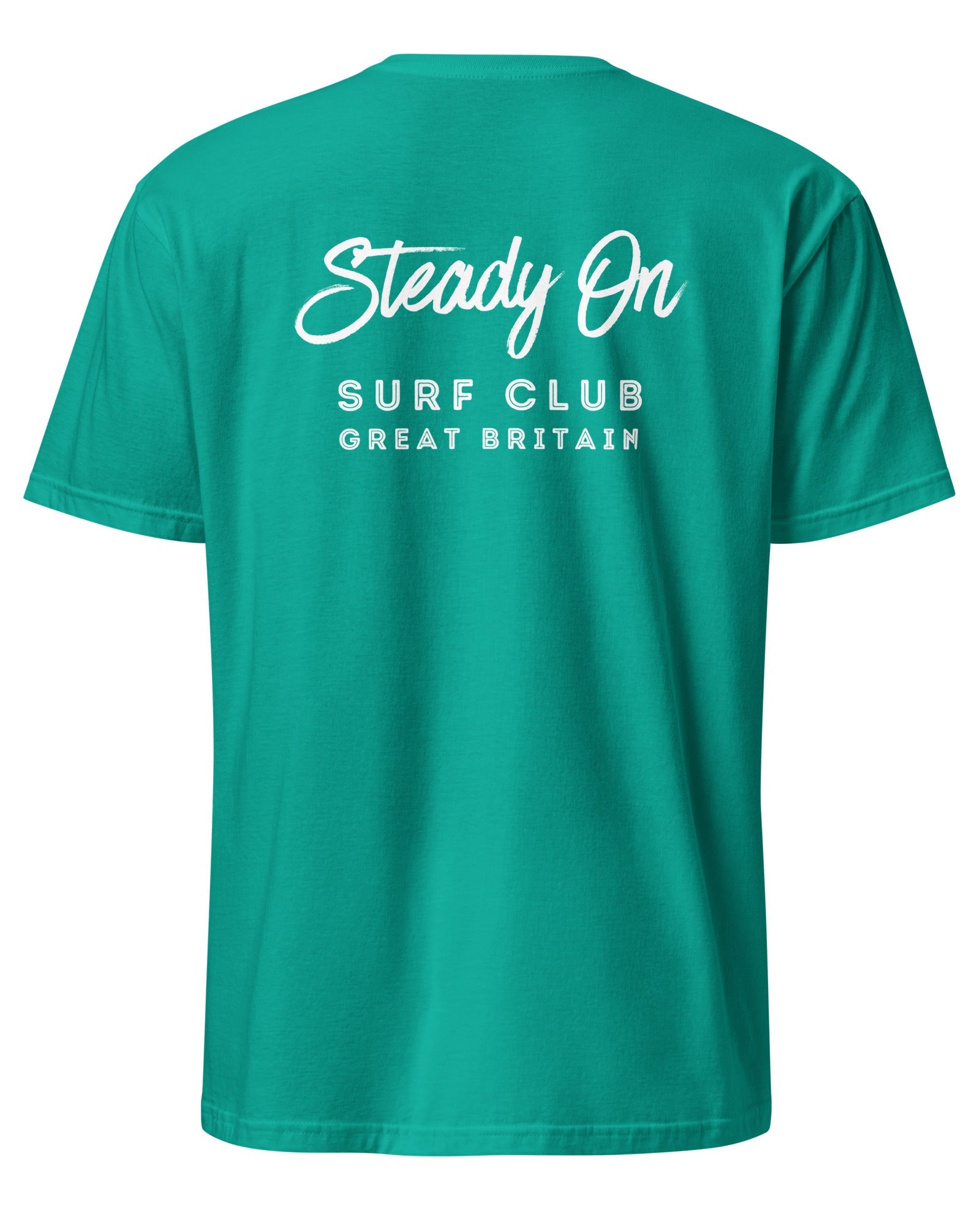 Jolly & Goode Shirts & Tops Steady On Surf Club Great Britain Tee | Unisex Cheeky British Style