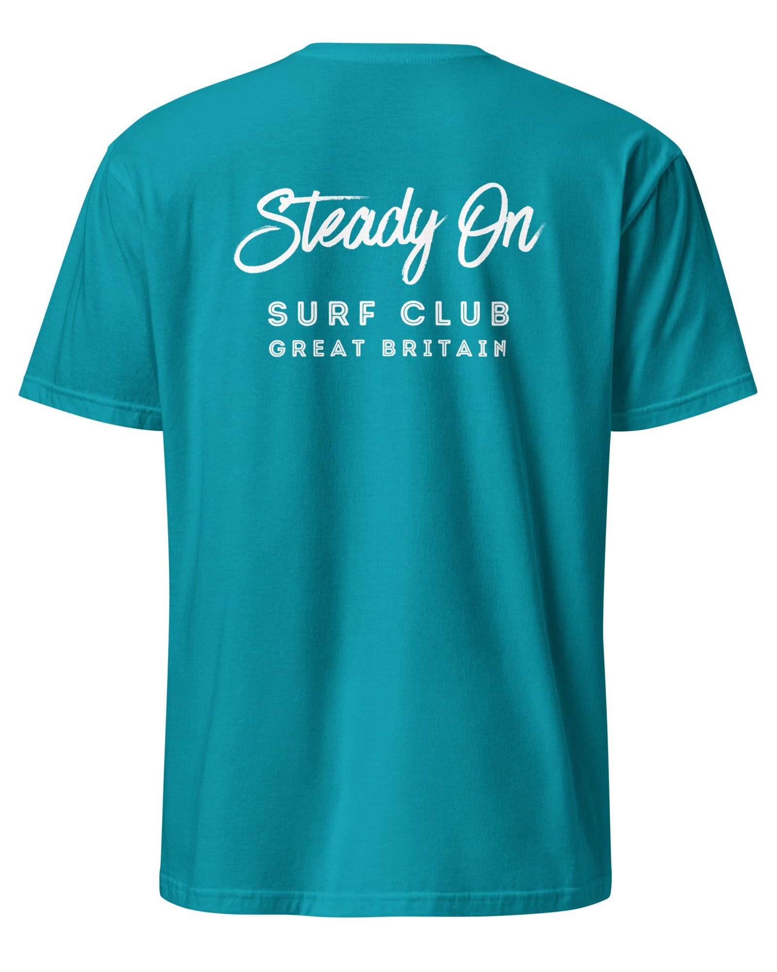 Jolly & Goode Shirts & Tops Steady On Surf Club Great Britain Tee | Unisex Cheeky British Style