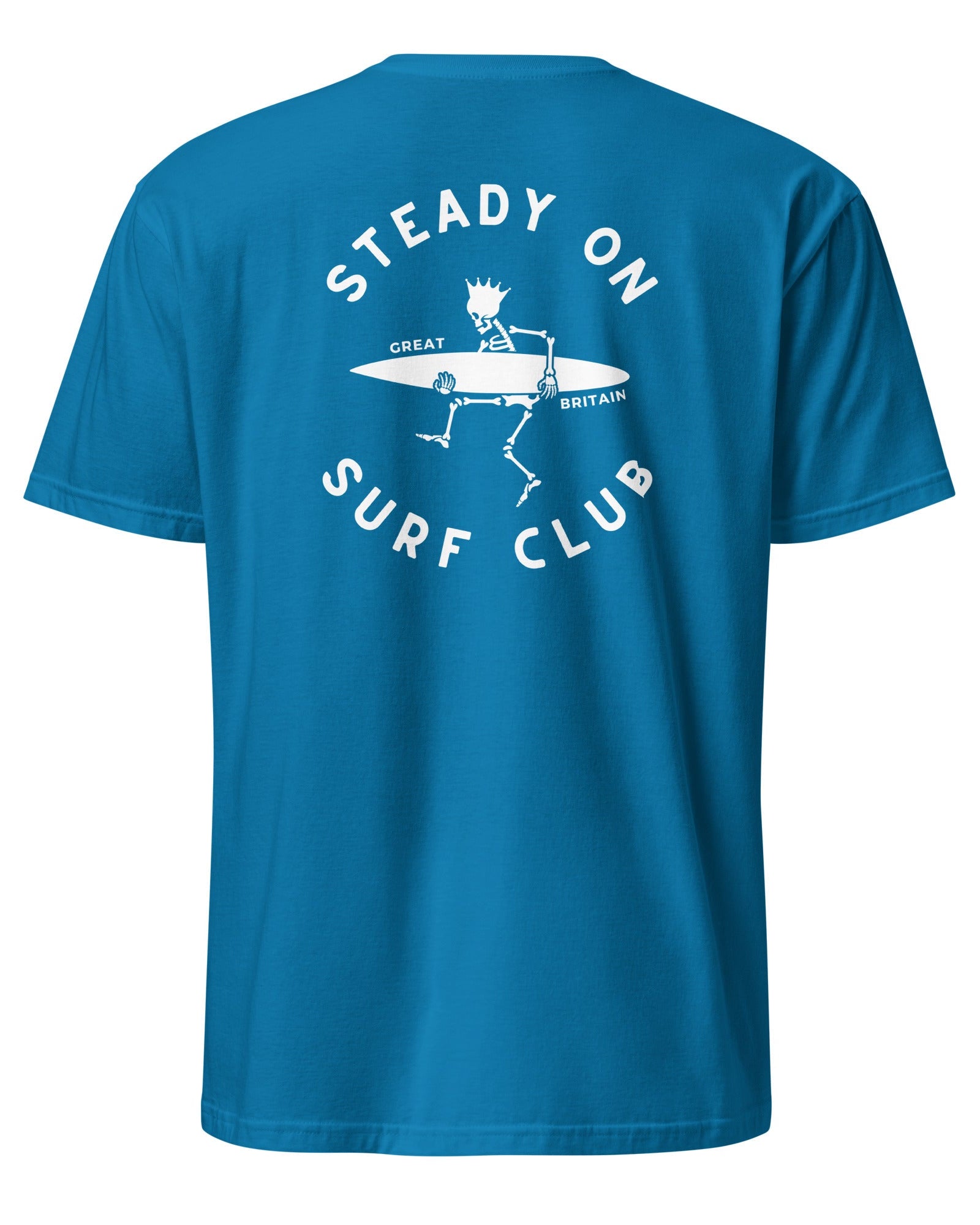 Jolly & Goode Shirts & Tops Steady On Surf Club Skeleton King Tee Cheeky British Style