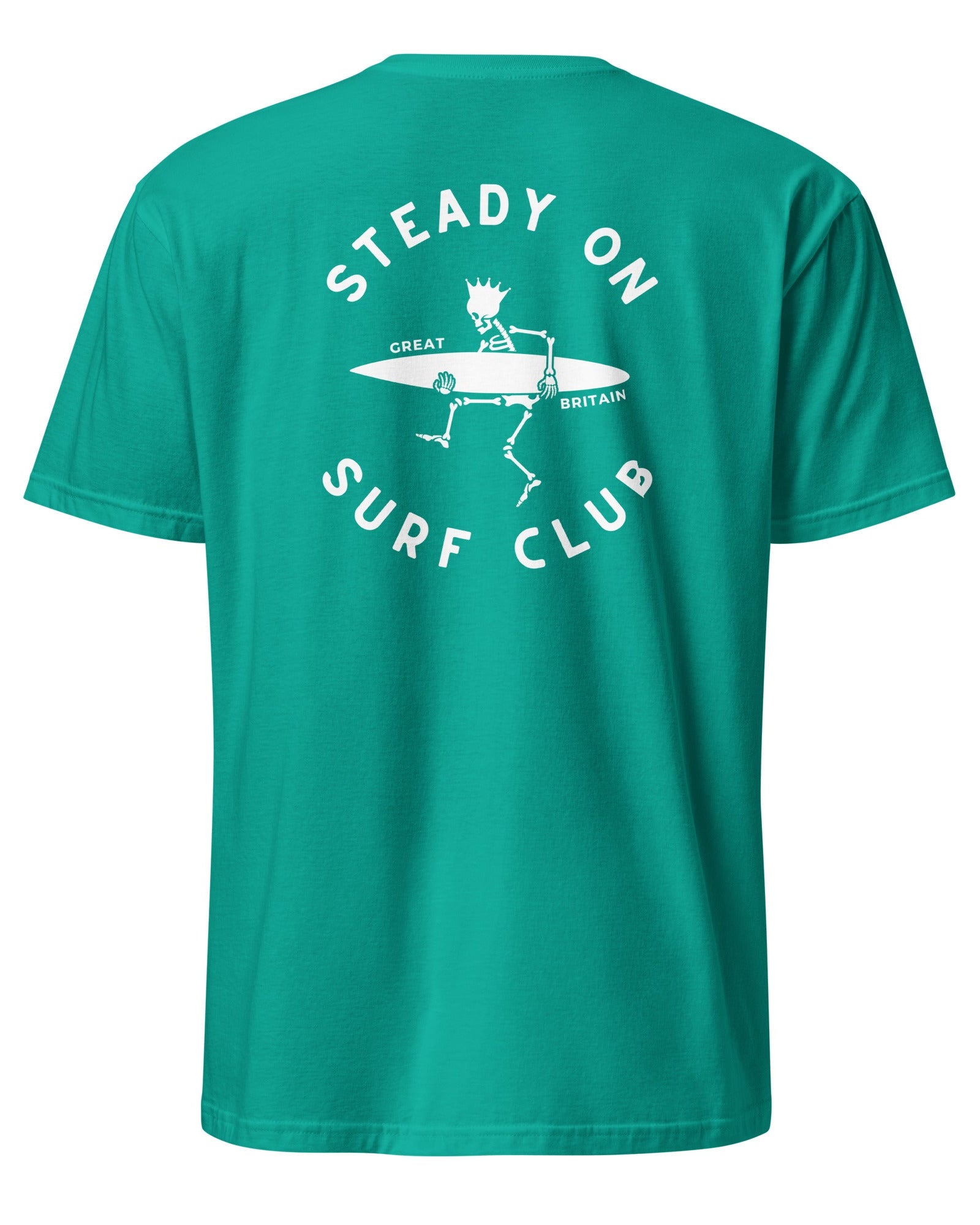 Jolly & Goode Shirts & Tops Steady On Surf Club Skeleton King Tee Cheeky British Style