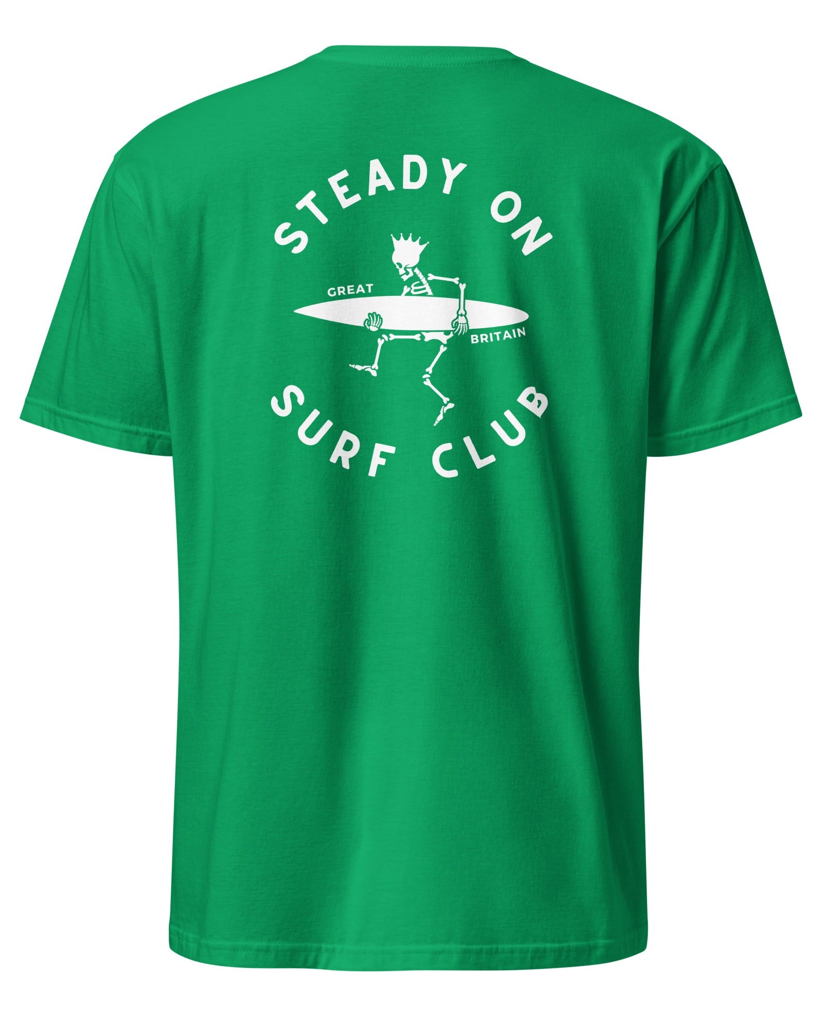 Jolly & Goode Shirts & Tops Steady On Surf Club Skeleton King Tee Cheeky British Style
