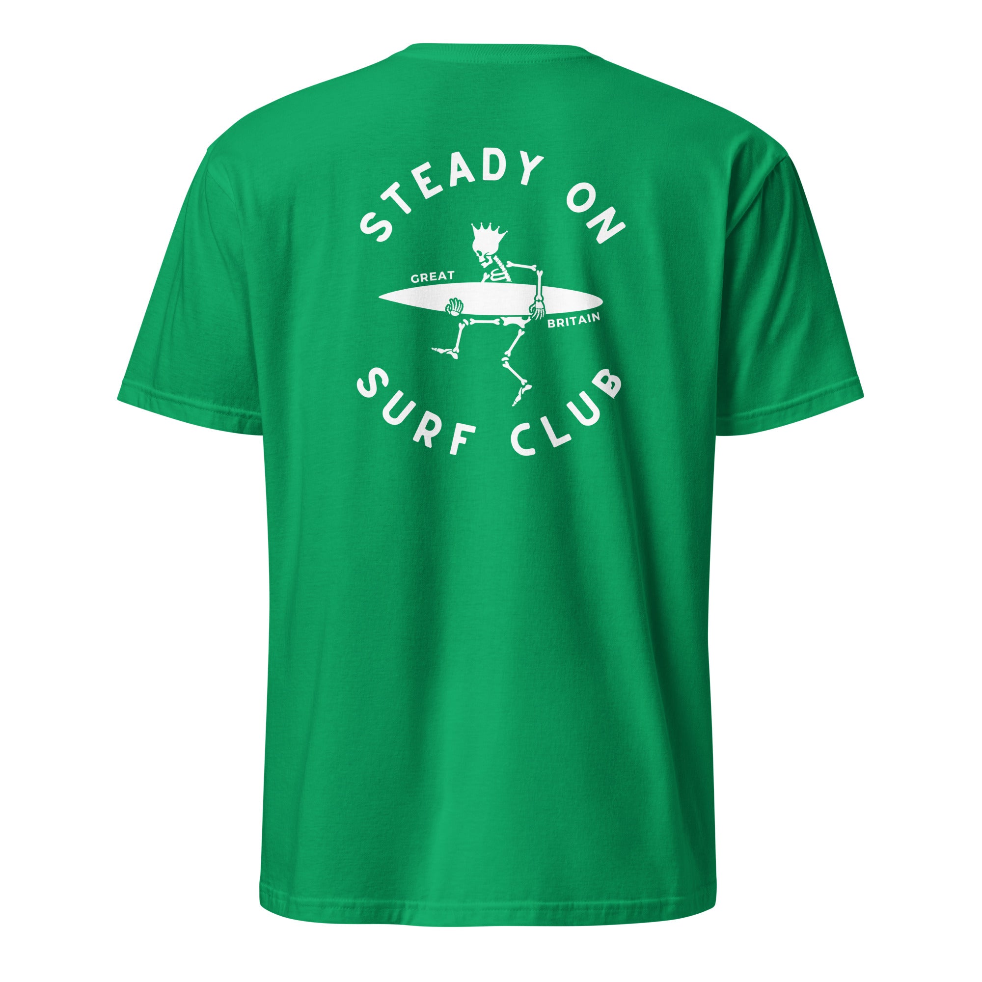 Jolly & Goode Shirts & Tops Steady On Surf Club Skeleton King Tee Cheeky British Style