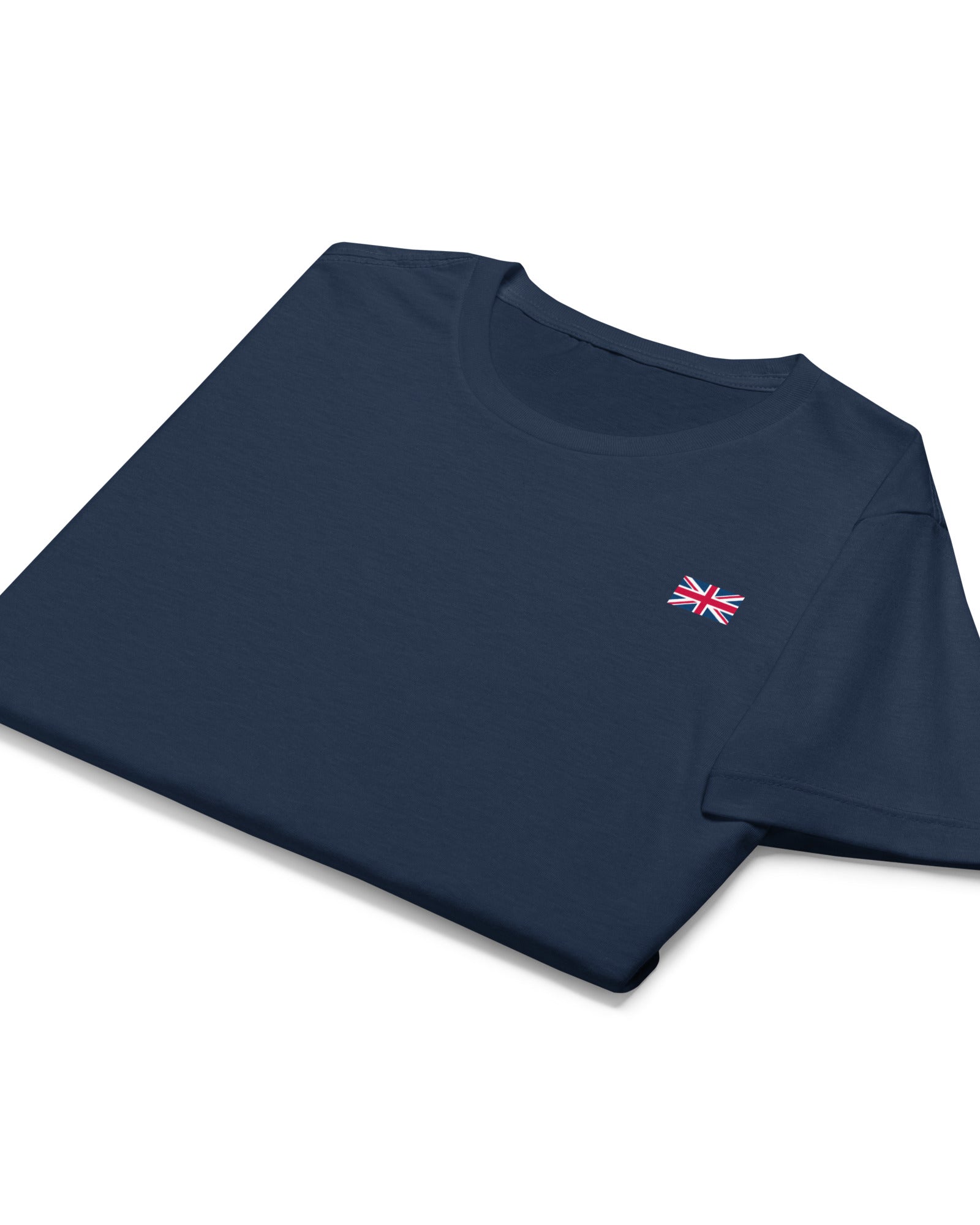 Jolly & Goode Shirts & Tops Subtle Left Chest Union Jack Women’s T-shirt Cheeky British Style