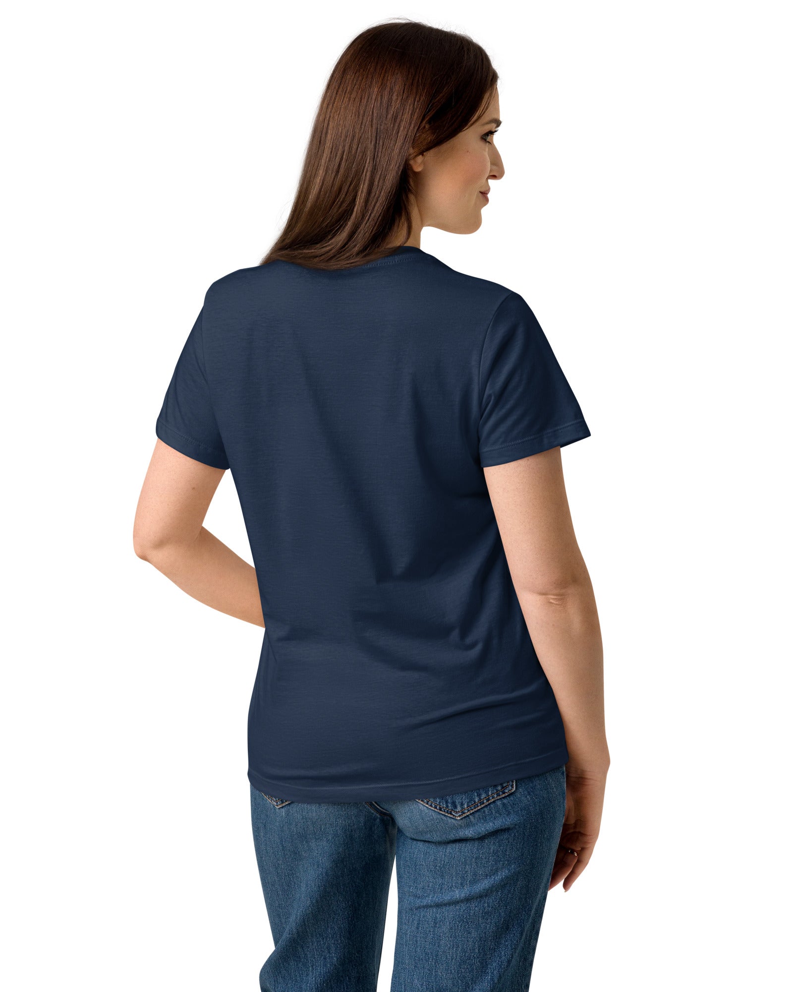 Jolly & Goode Shirts & Tops Subtle Left Chest Union Jack Women’s T-shirt Cheeky British Style